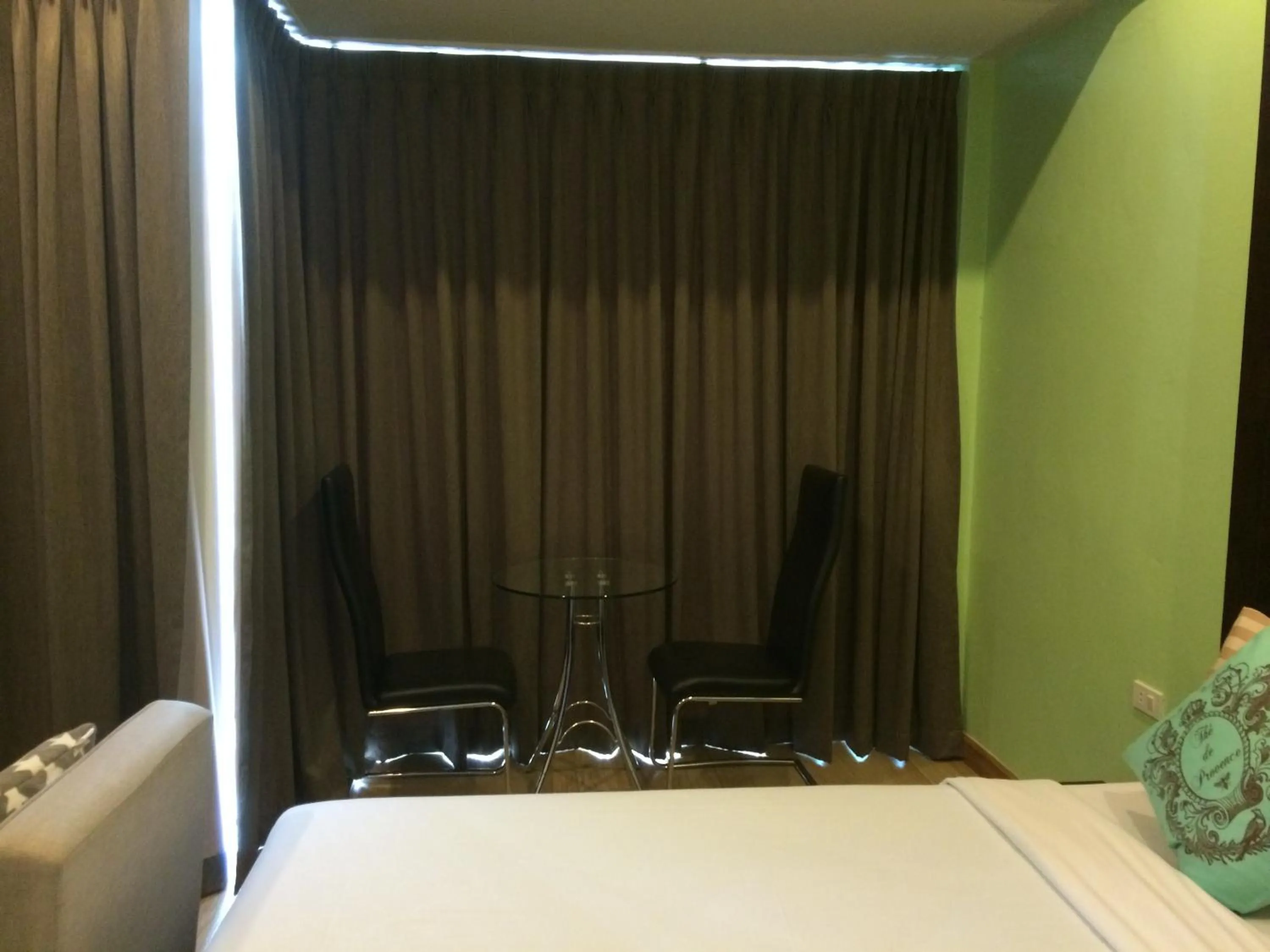 Balcony/Terrace, Bed in Villa Navin Beach Residence