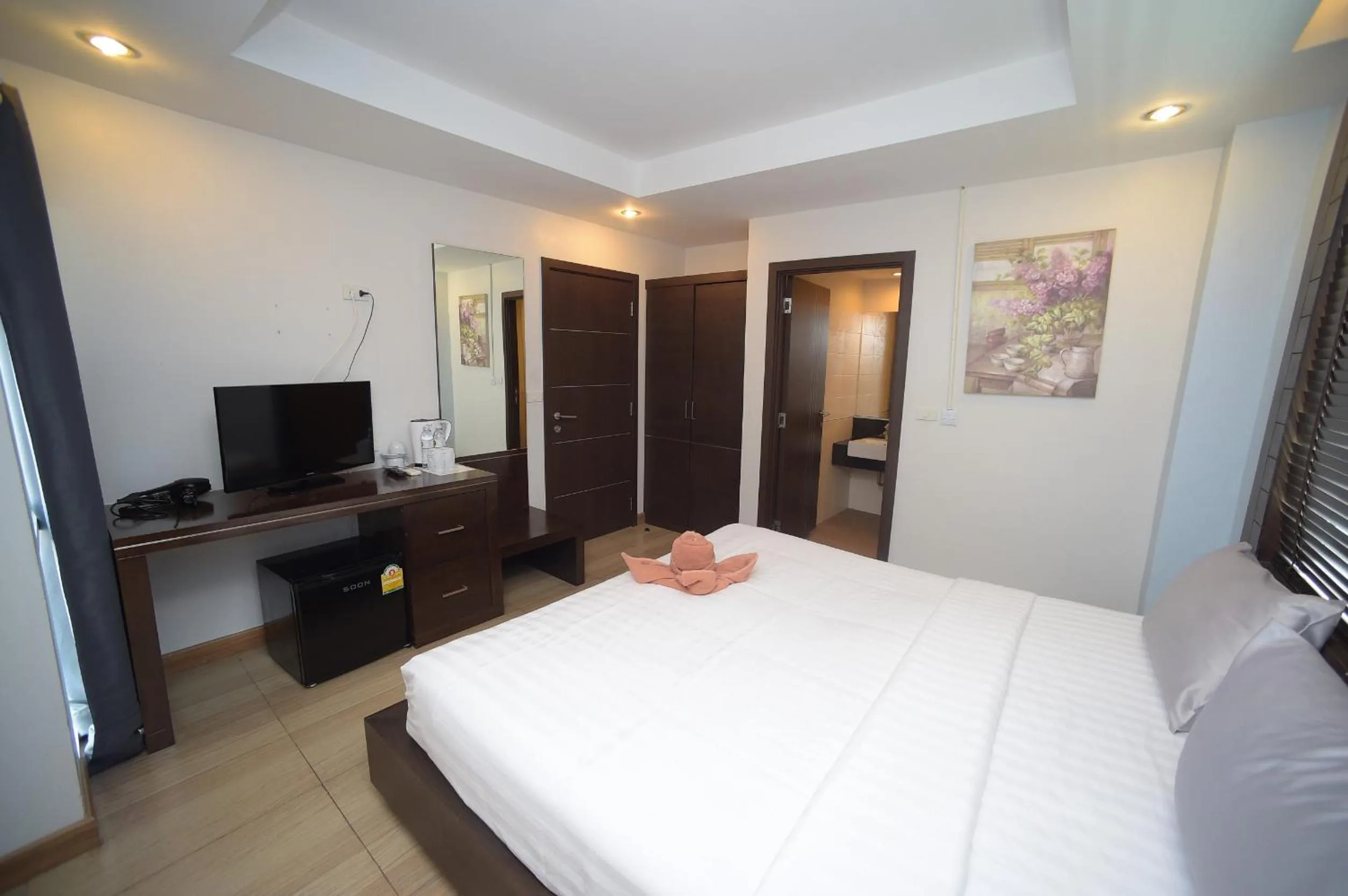 Bedroom, Bed in Villa Navin Beach Residence