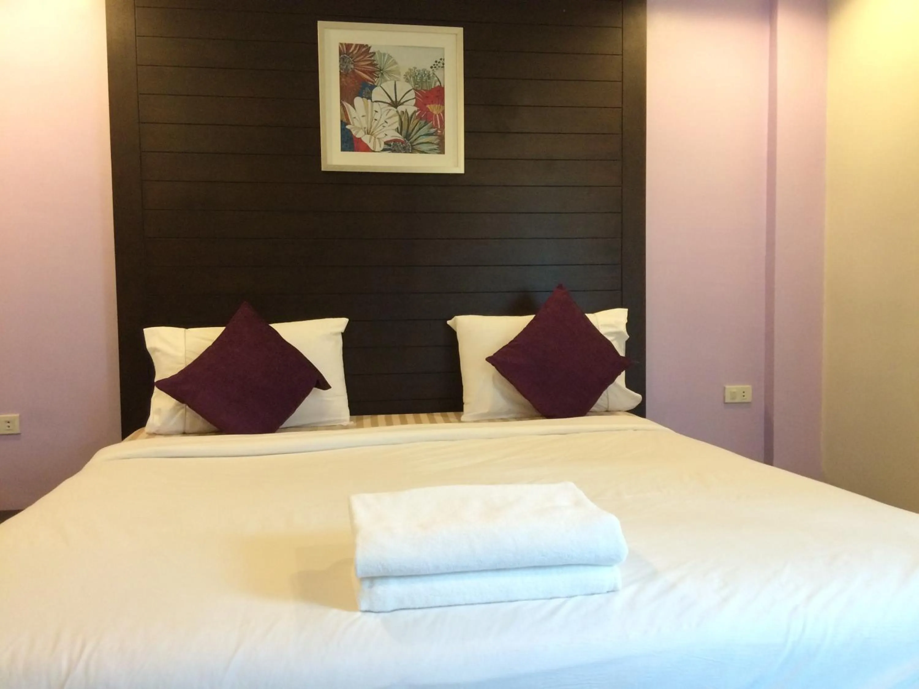 Bed in Villa Navin Beach Residence