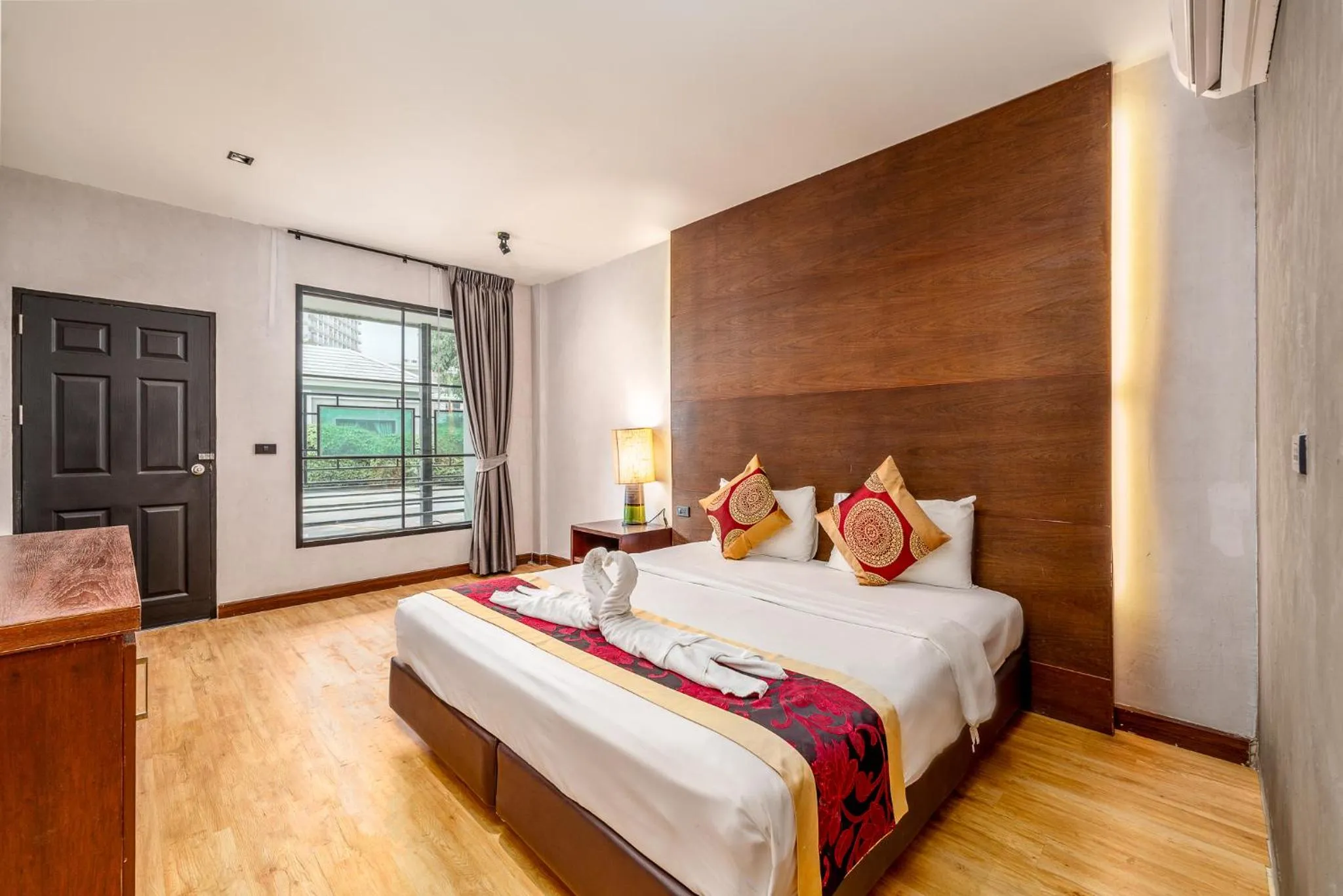 Bedroom, Bed in Villa Navin Beach Residence