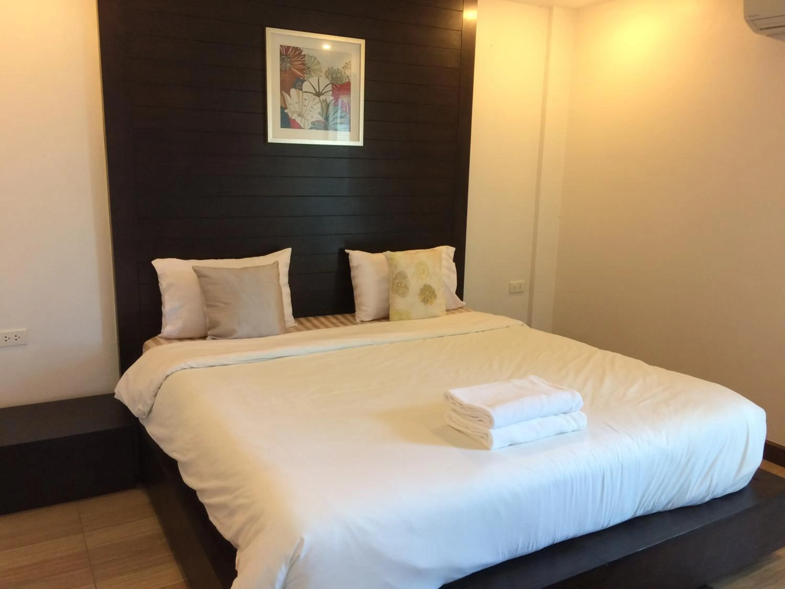 Bed in Villa Navin Beach Residence