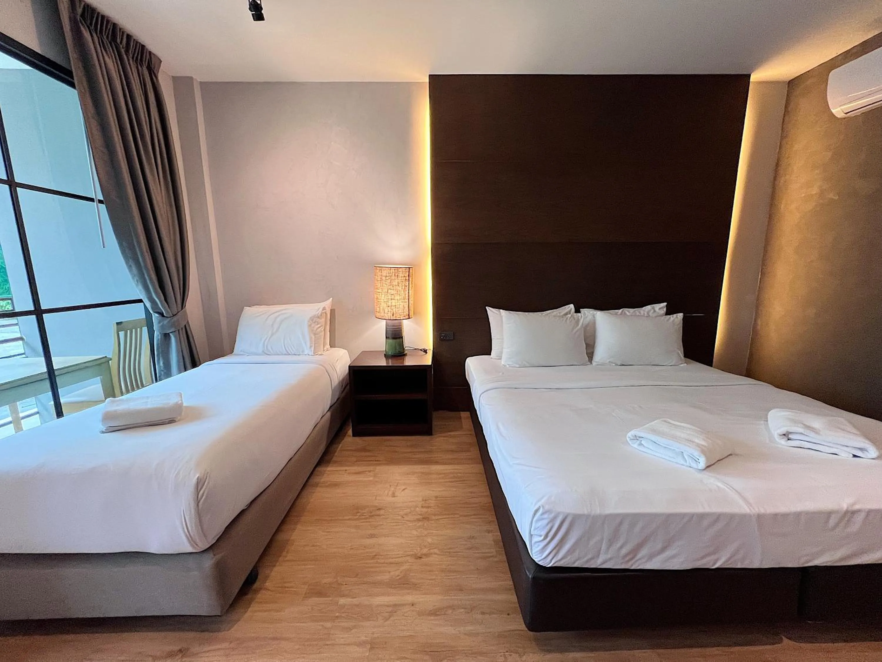 Bedroom, Bed in Villa Navin Beach Residence