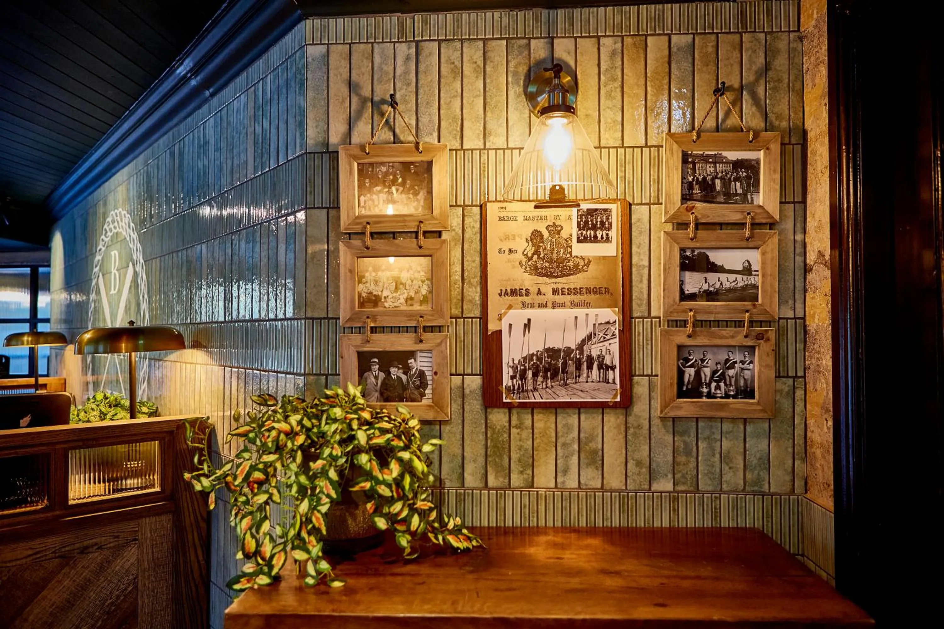 Lobby or reception in The Boathouse Inn & Riverside Rooms