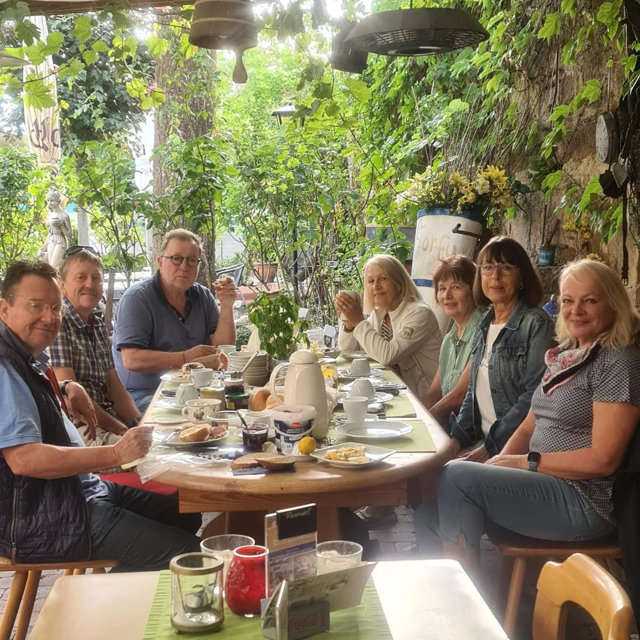 Breakfast in Gasthaus Korfu