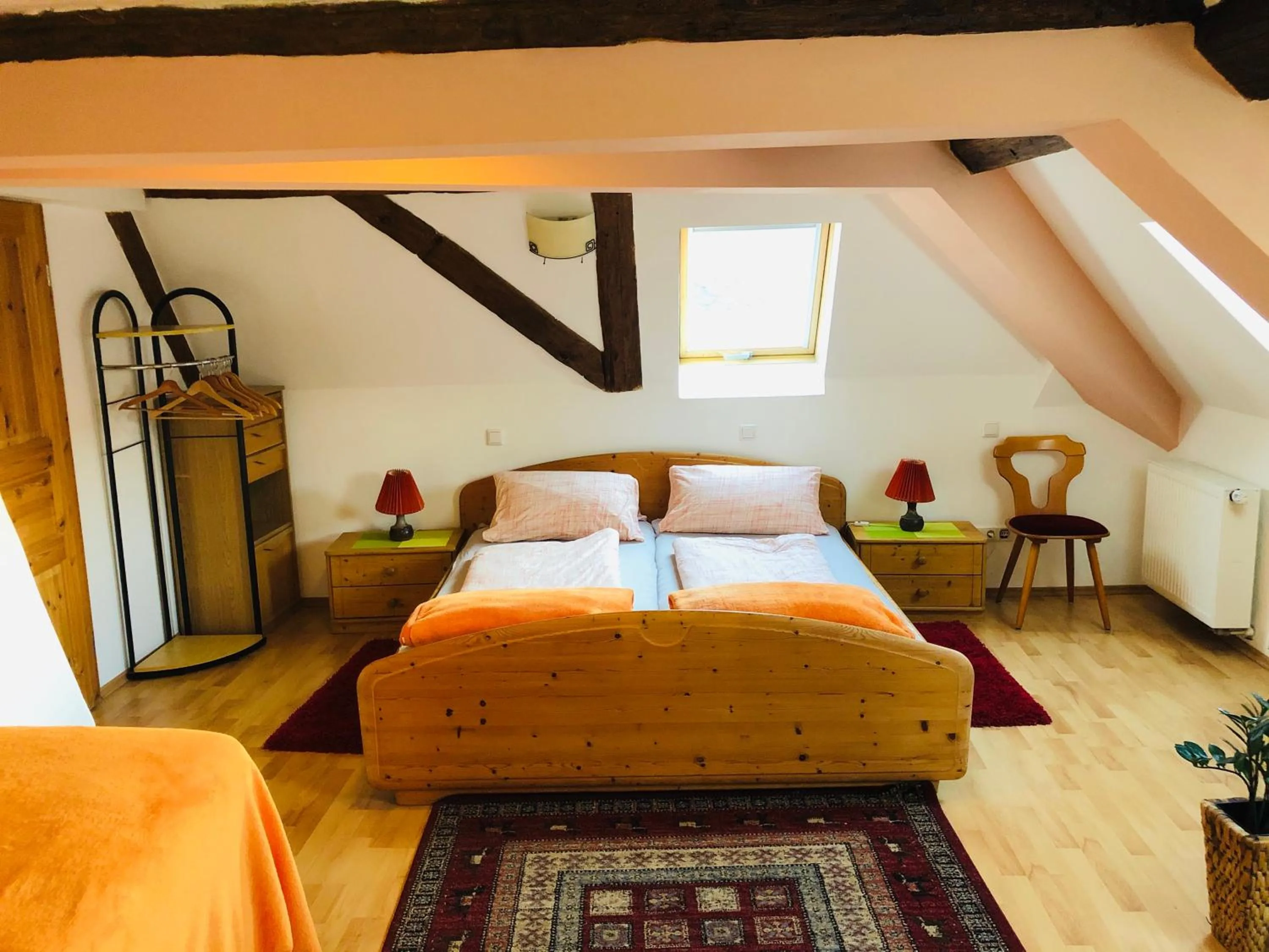 Bed in Gasthaus Korfu