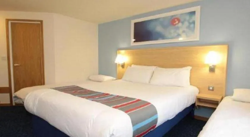 Bed in Travelodge Derby Cricket Ground