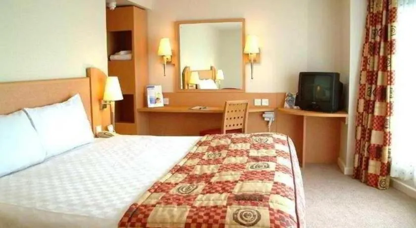 Bed in Travelodge Derby Cricket Ground