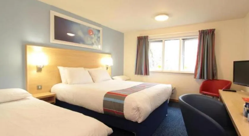 Bed in Travelodge Pembroke Dock