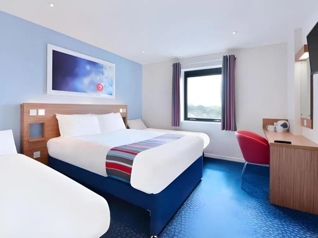 Bed in Travelodge Pembroke Dock