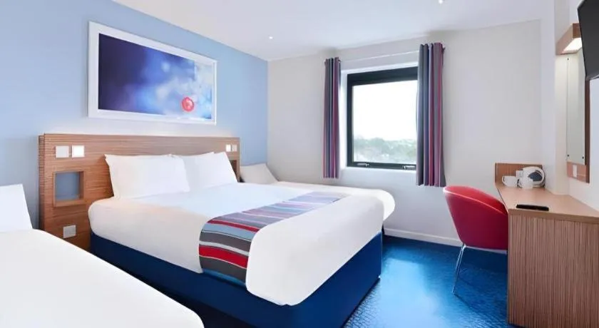Bed in Travelodge Pembroke Dock