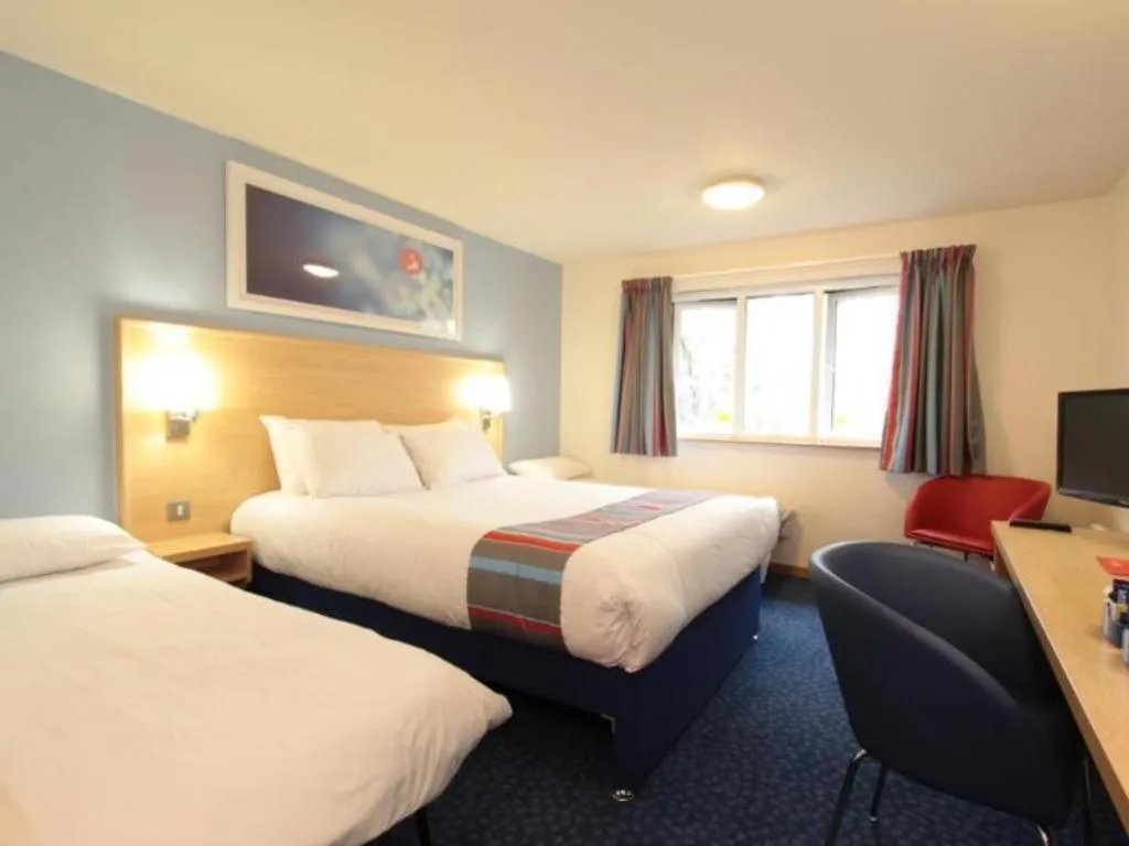Bed in Travelodge Pembroke Dock
