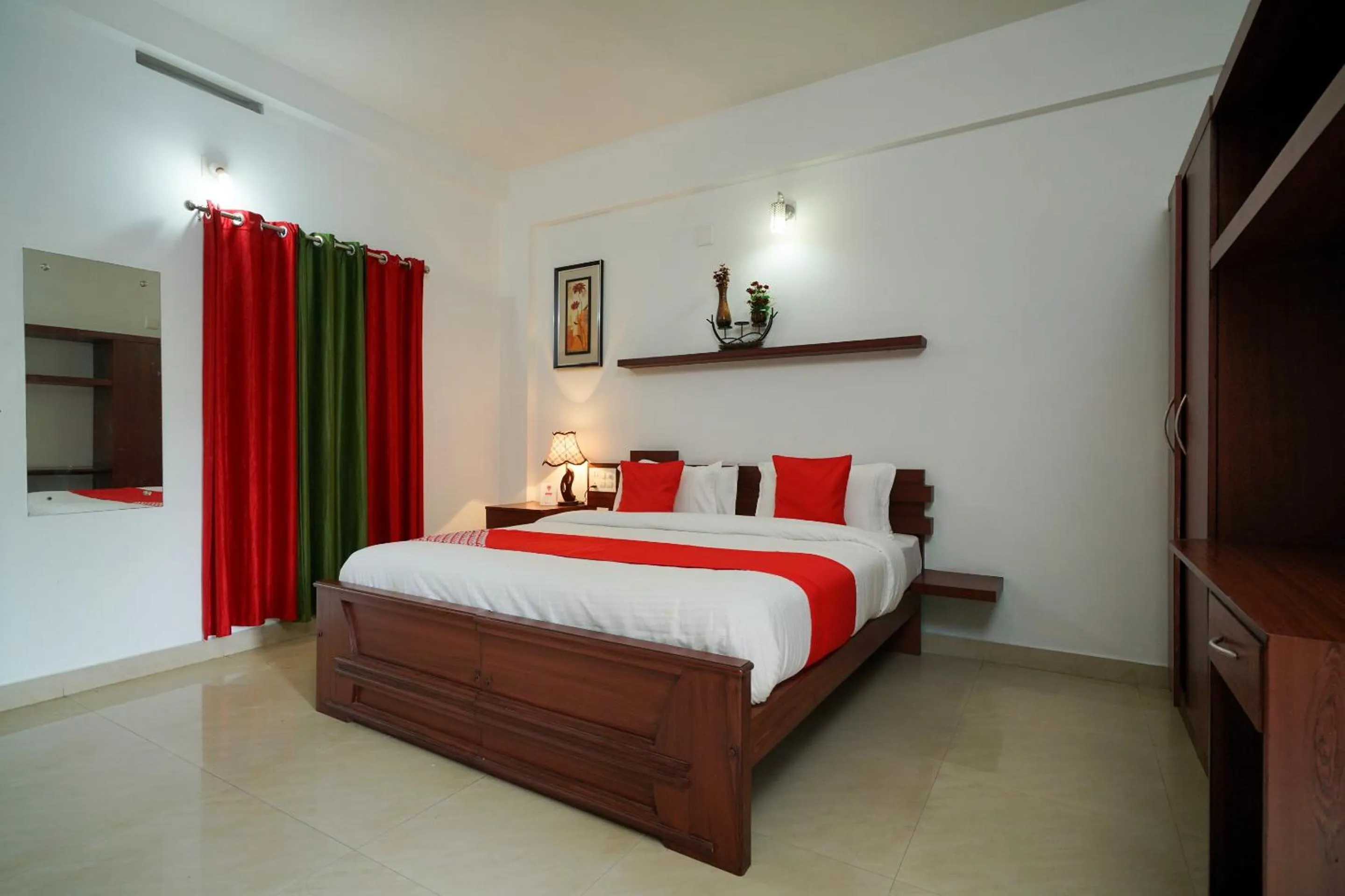 Bedroom, Bed in Hotel O Greenland