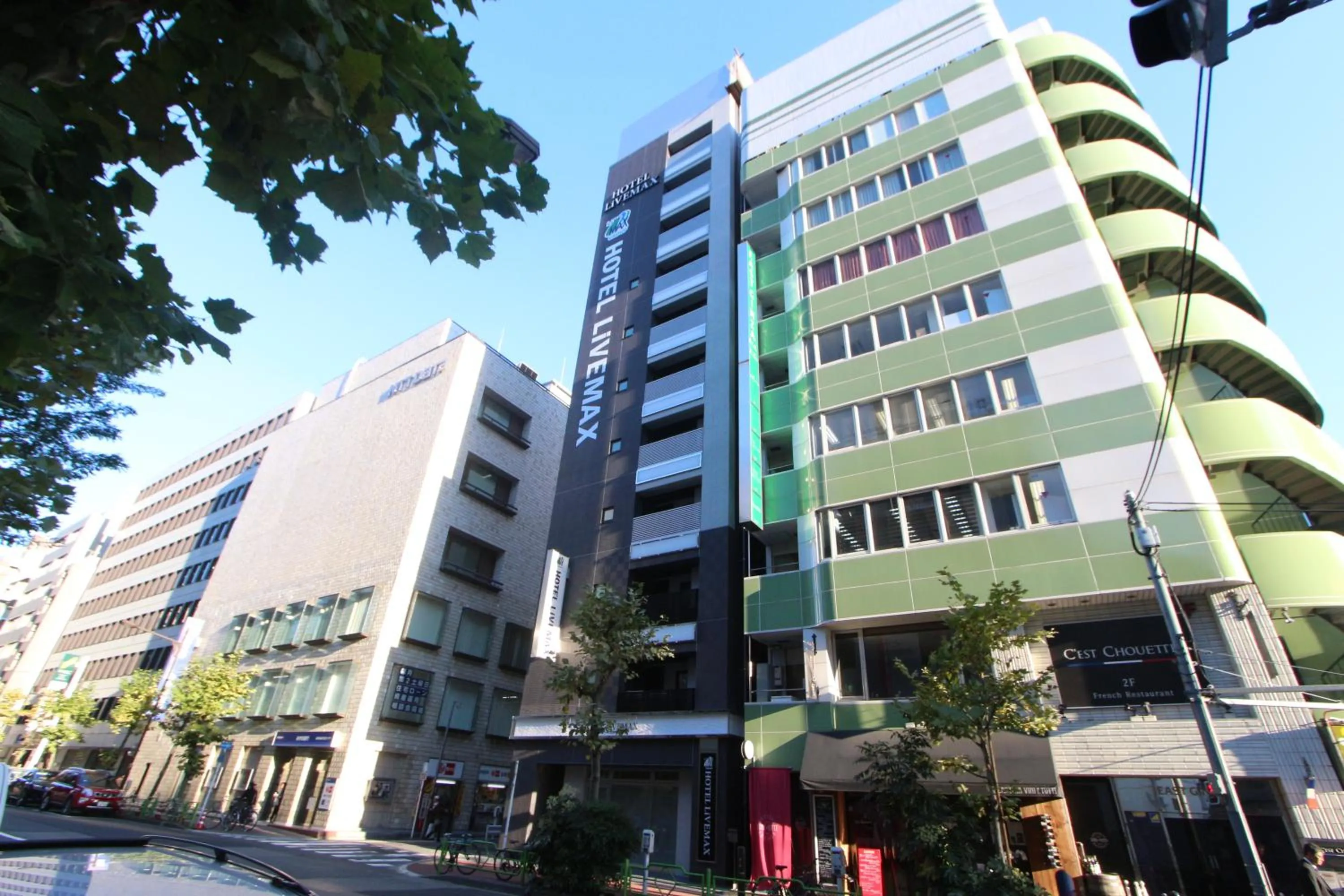 Property building in HOTEL LiVEMAX Higashi Ginza