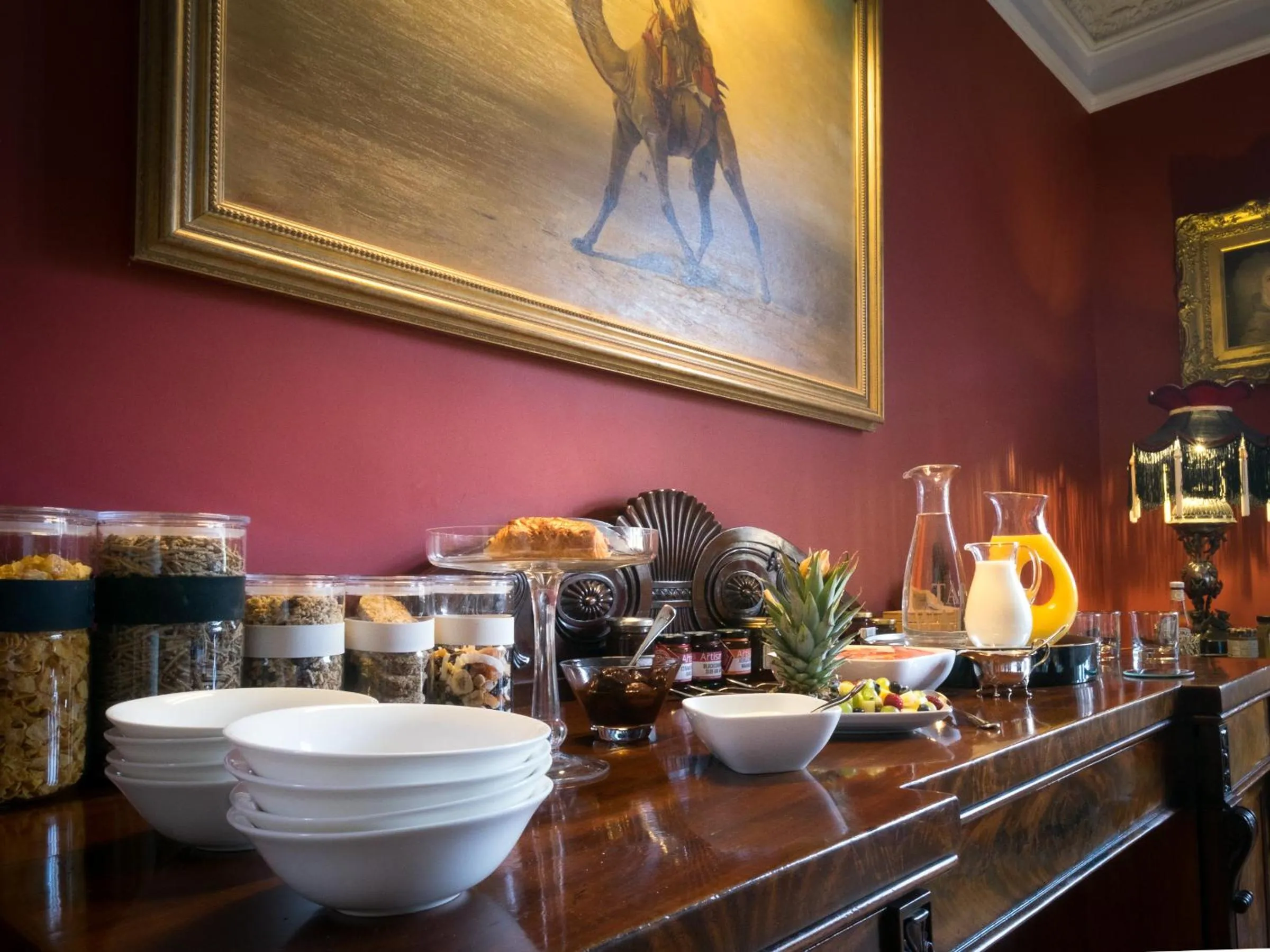 Breakfast in Blaisdon House B&B