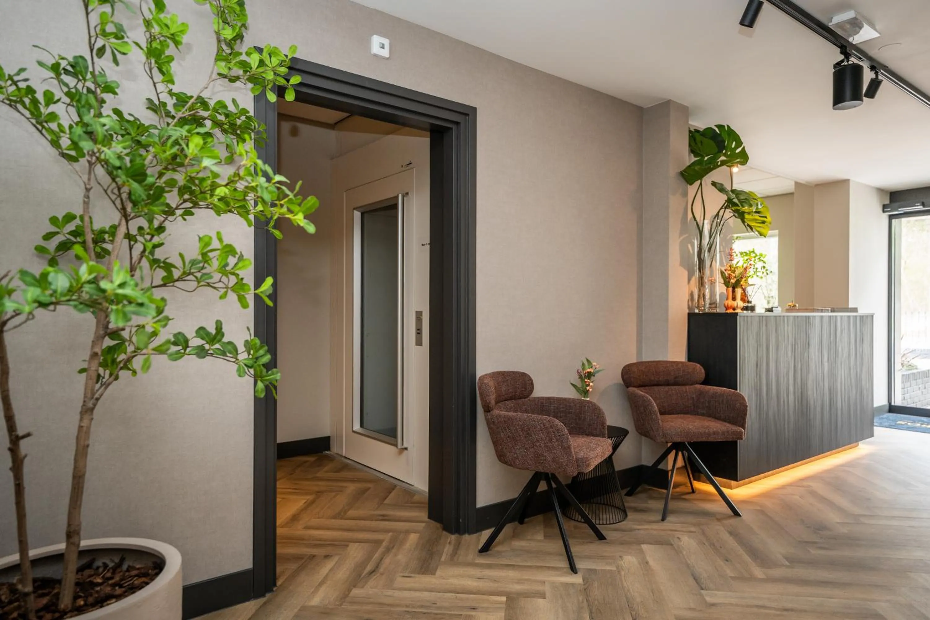 Seating area in Hotel het Uilenbos