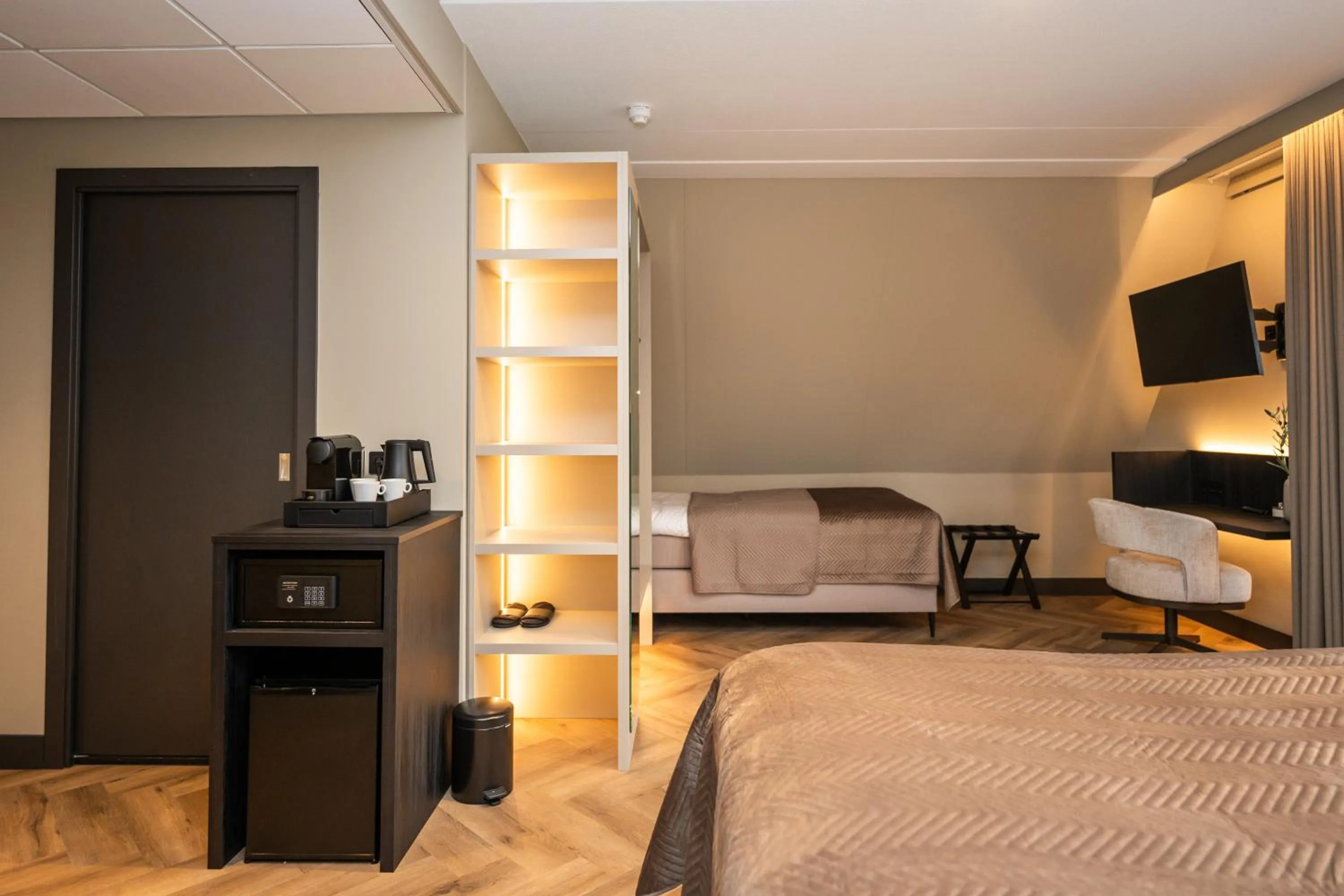 Photo of the whole room, Bed in Hotel het Uilenbos