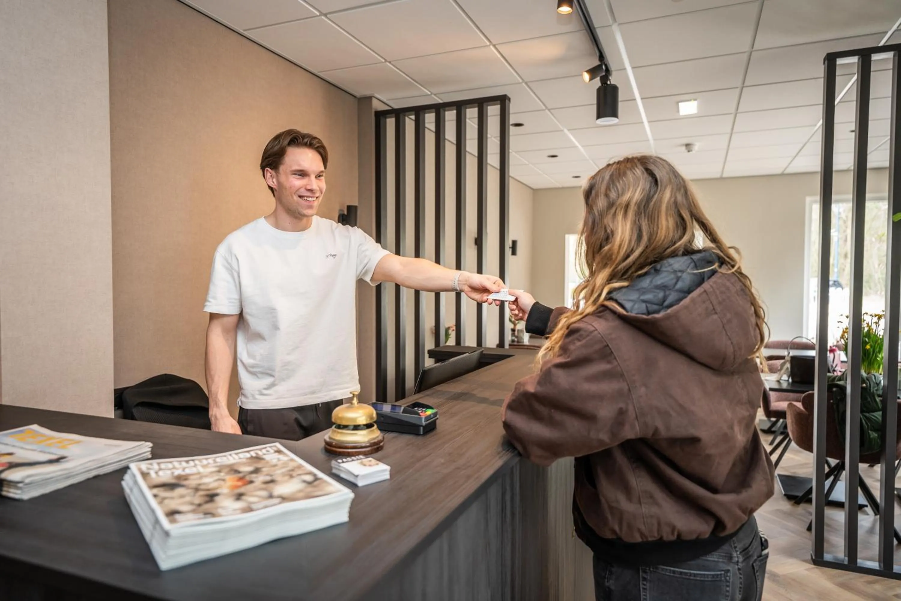 Lobby or reception in Hotel het Uilenbos