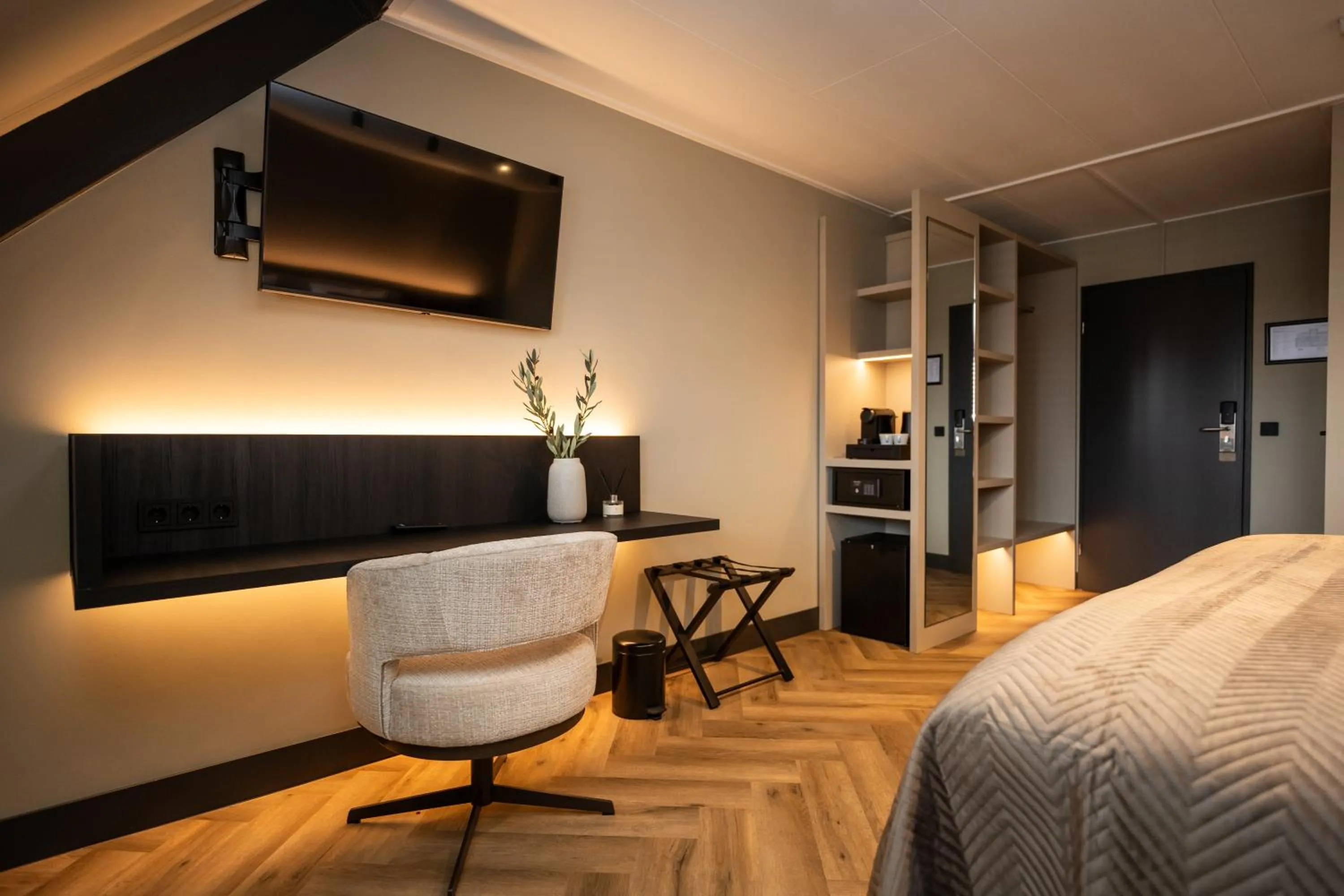 TV and multimedia, Bed in Hotel het Uilenbos