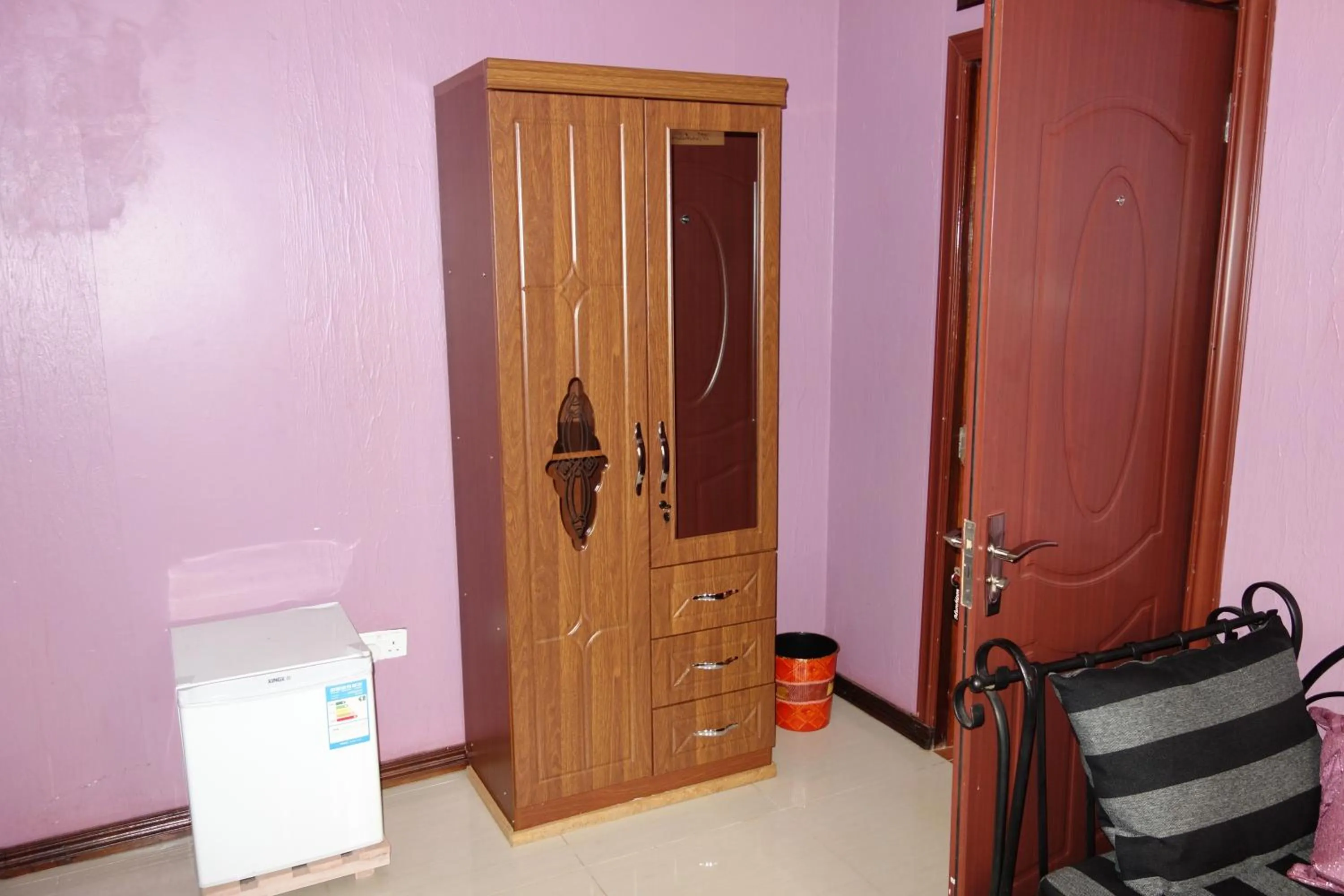 Seating area in Impala Suites