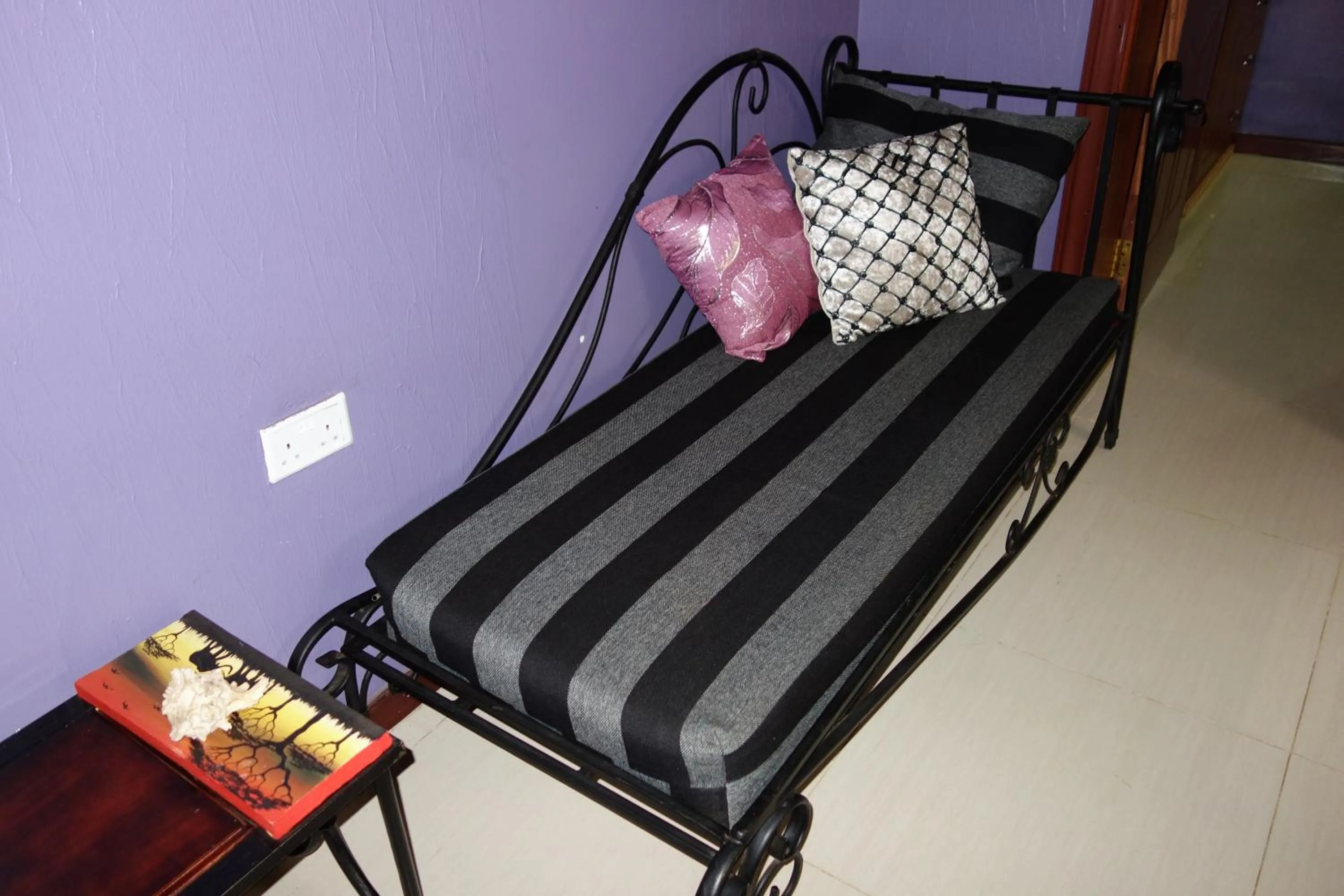 Seating area in Impala Suites