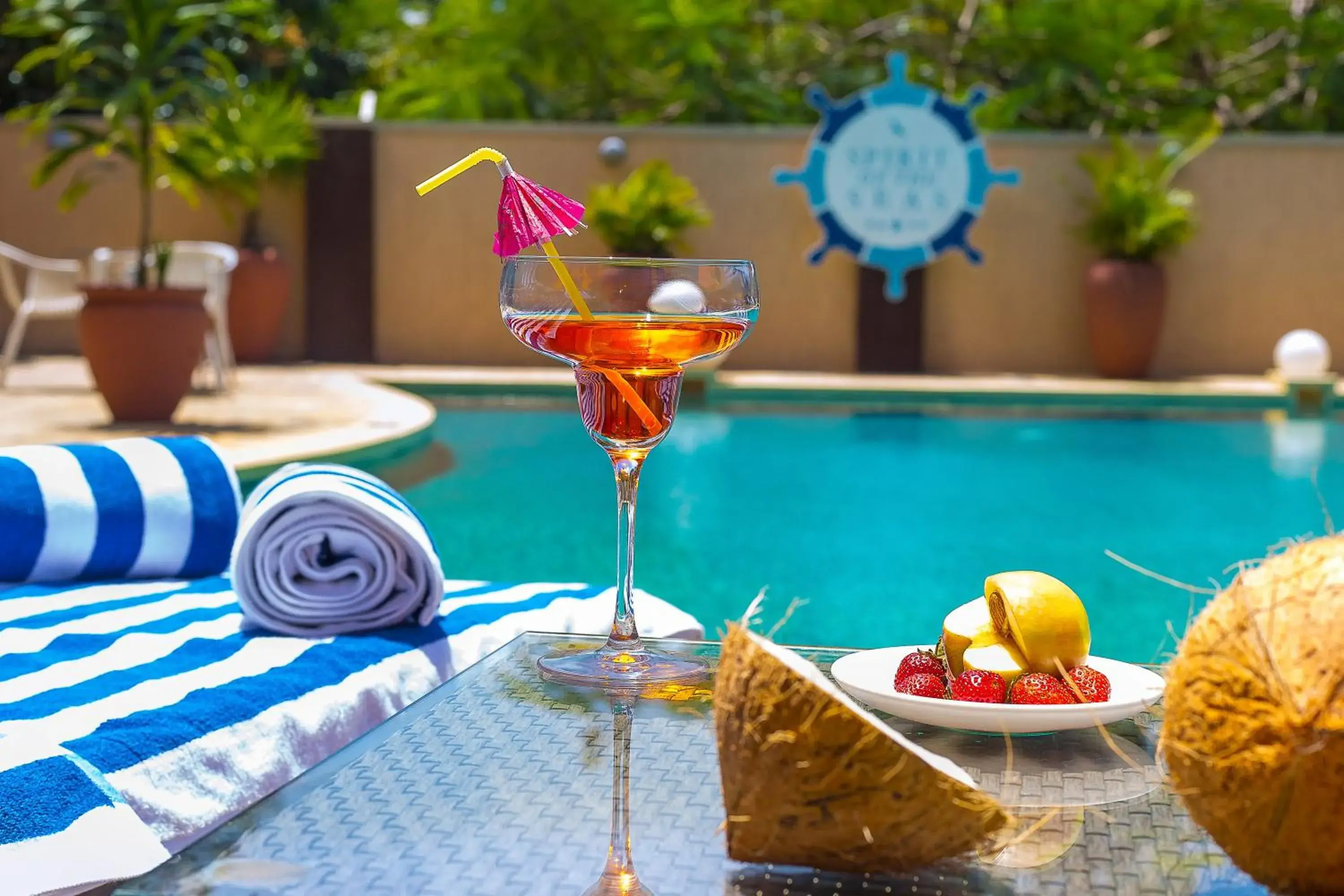 Swimming pool in Bliss Resort Swimming pool in Bliss Resort