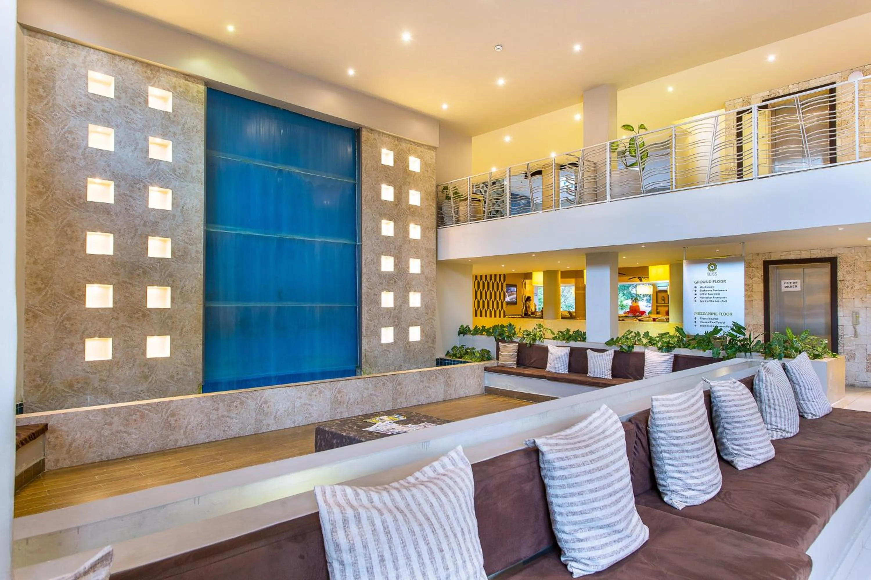 Lobby or reception in Bliss Resort