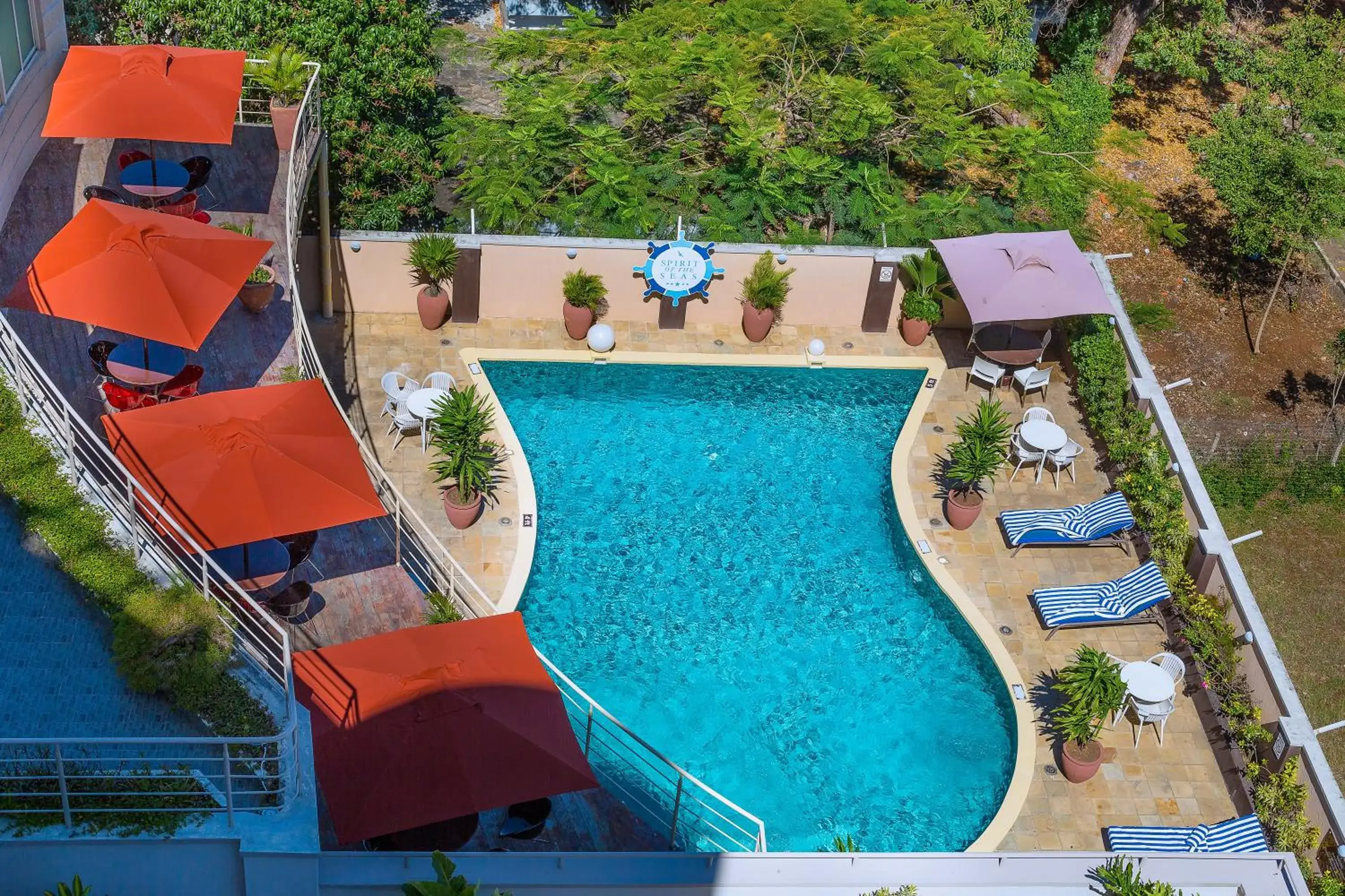 Swimming pool in Bliss Resort Swimming pool in Bliss Resort