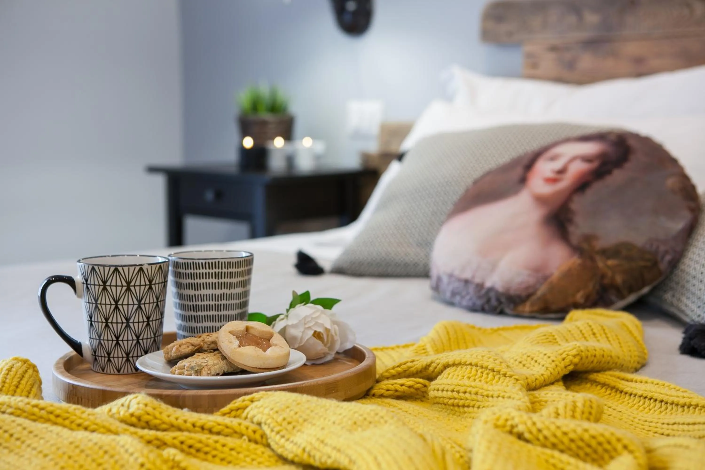 Food, Bed in Maison Coquette