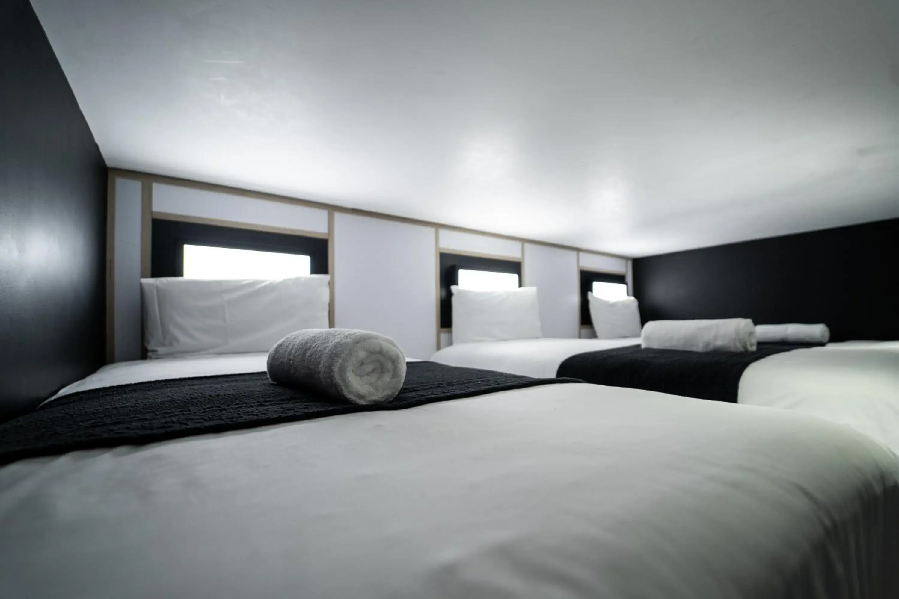 Bed in Kip Hotel Bed in Kip Hotel