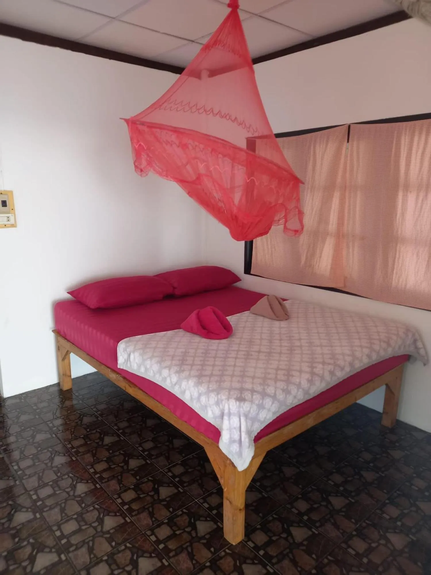 Bed in Blue Sky Resort