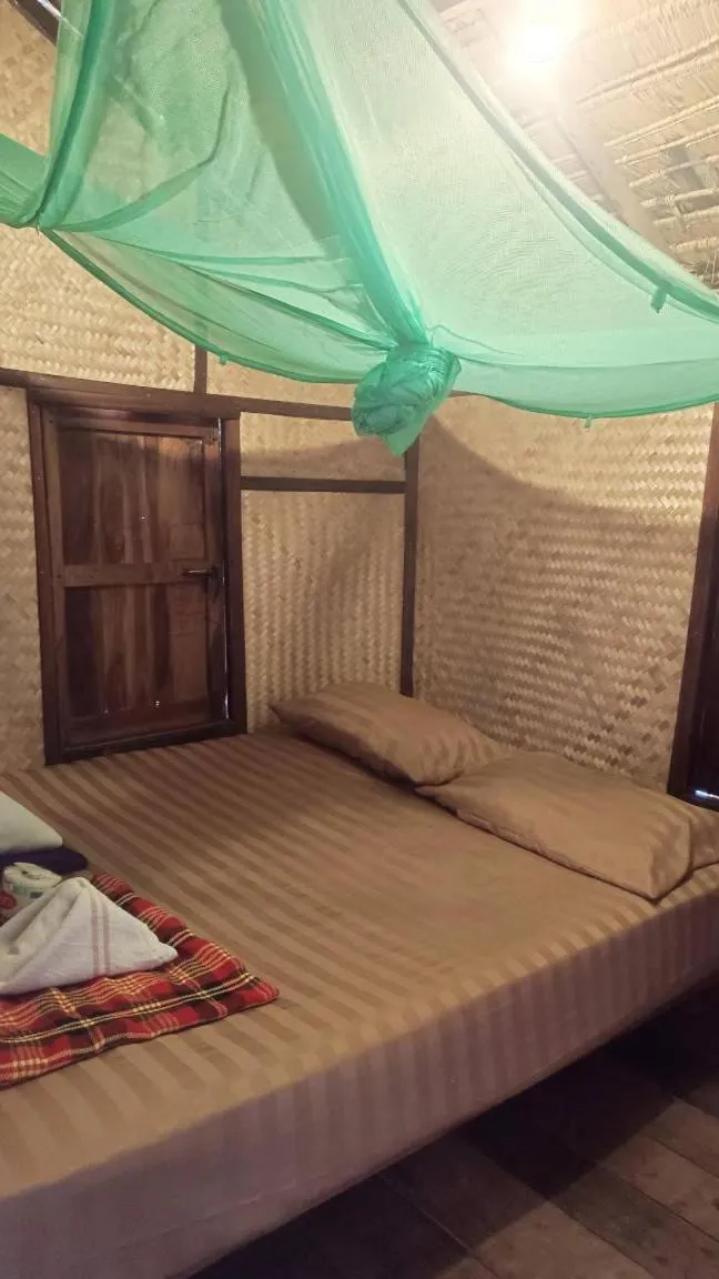 Bed in Blue Sky Resort