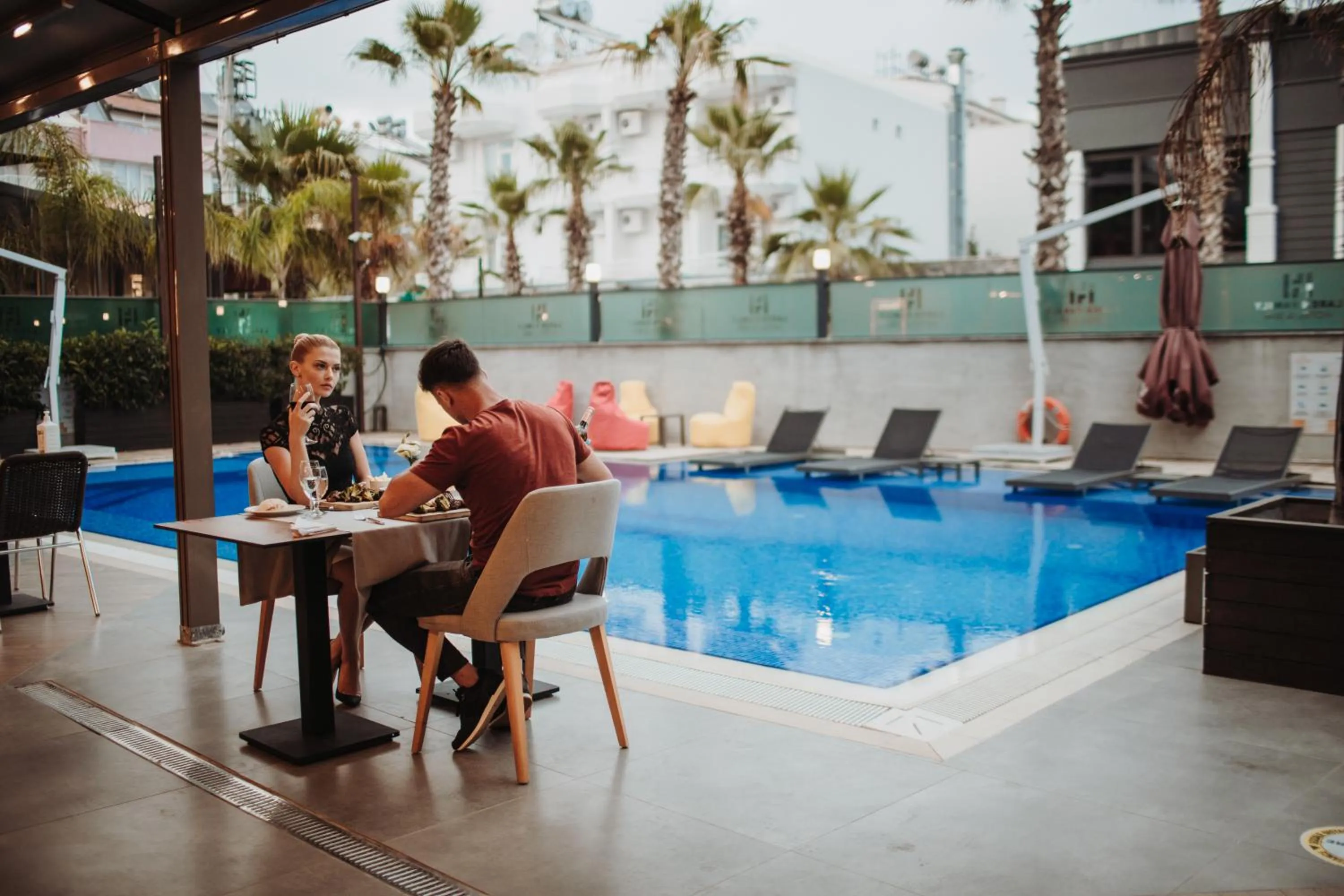 Patio in Laren Family Hotel & Spa - Boutique Class