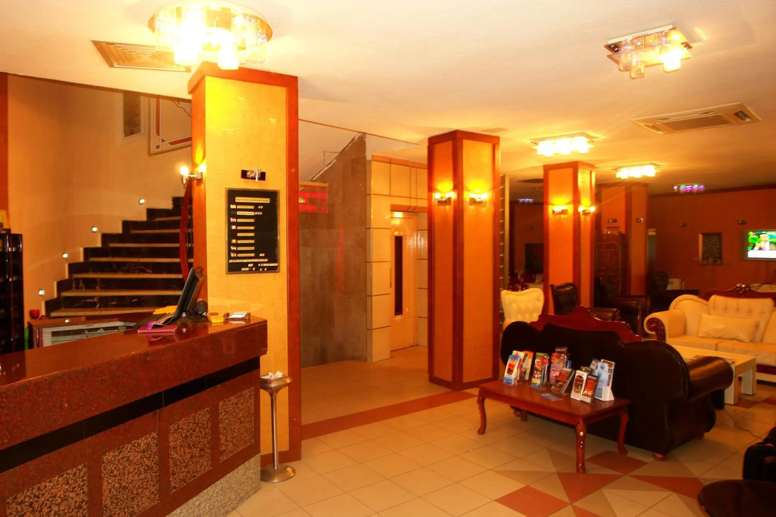 Lobby or reception in Turvan Hotel Lobby or reception in Turvan Hotel