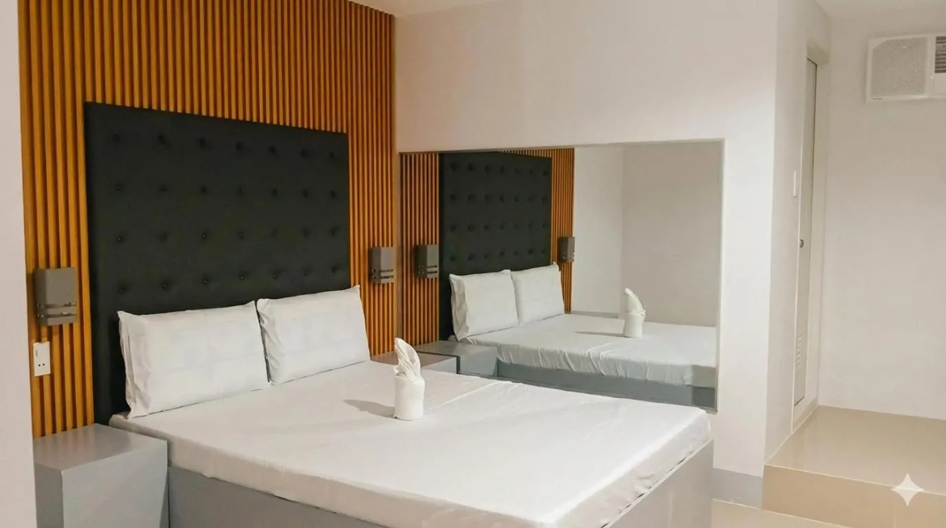 Bed in D New Inn Mactan