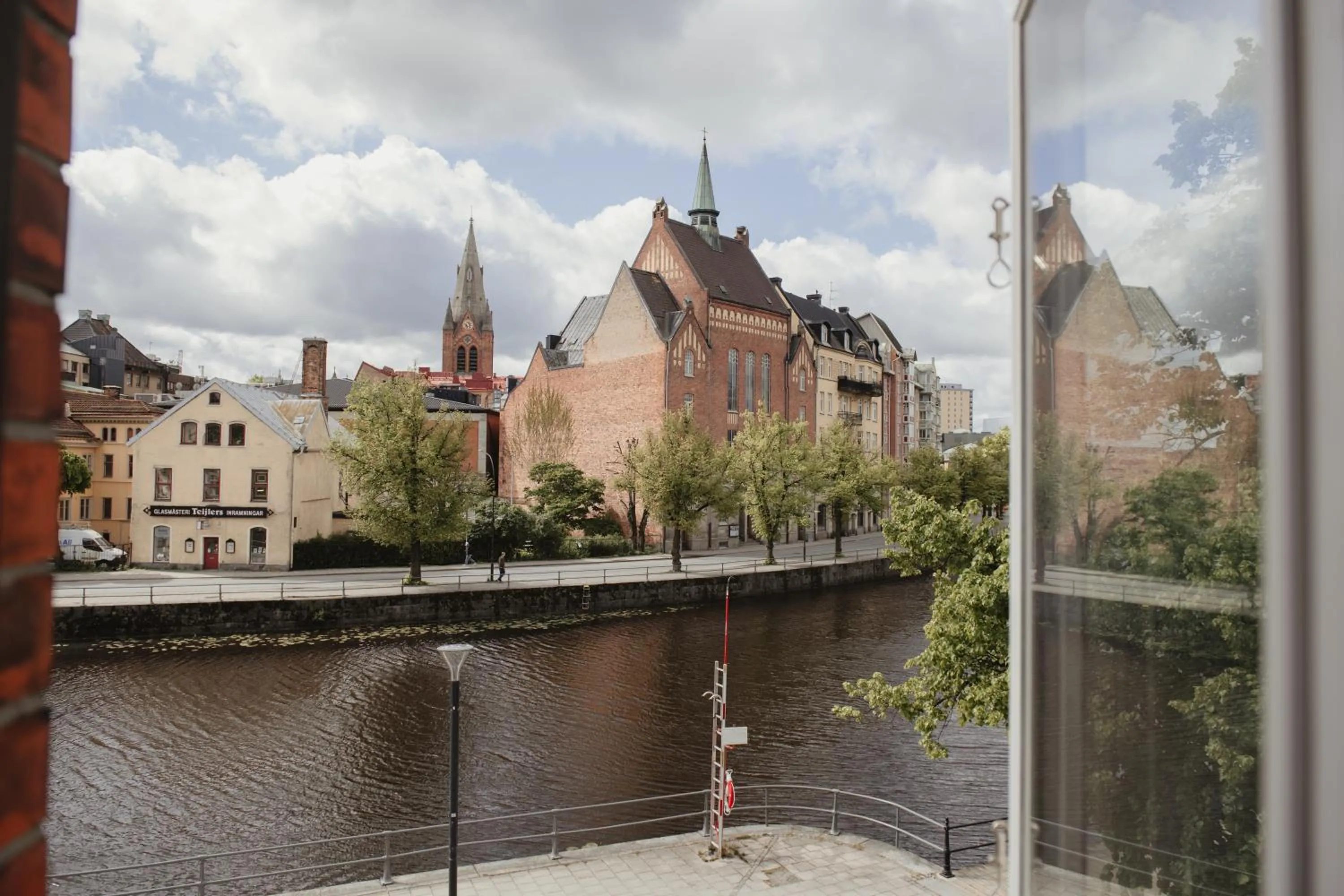 View (from property/room) in Home Hotel Borgen