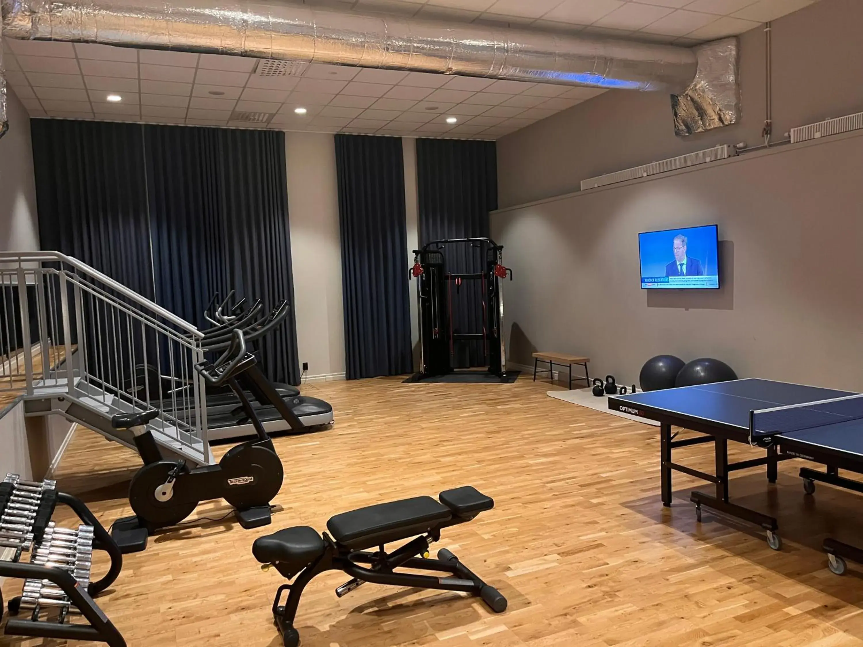 Fitness centre/facilities in Clarion Collection Hotel Borgen Fitness centre/facilities in Clarion Collection Hotel Borgen