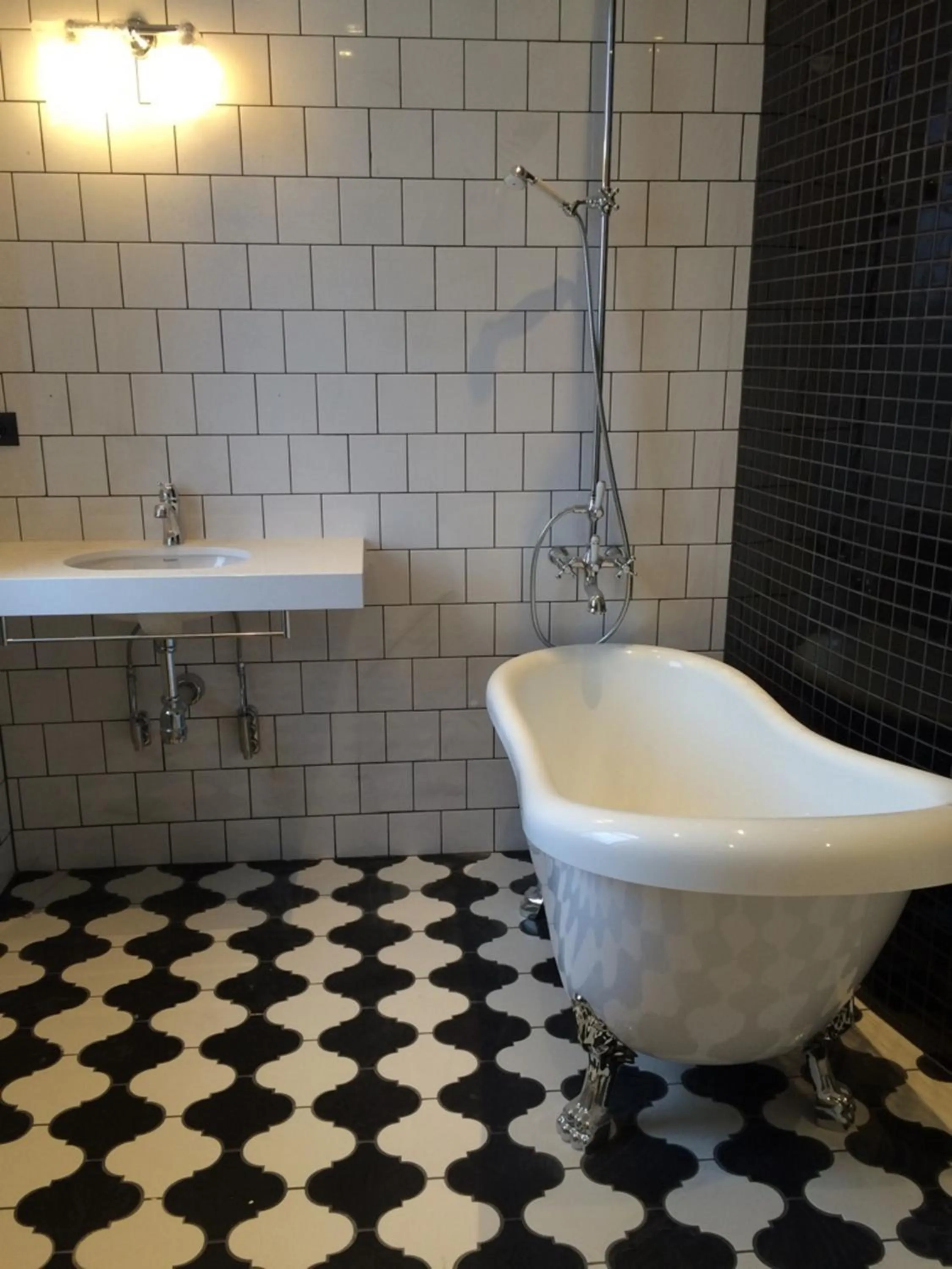 Bathroom in Home Hotel Borgen