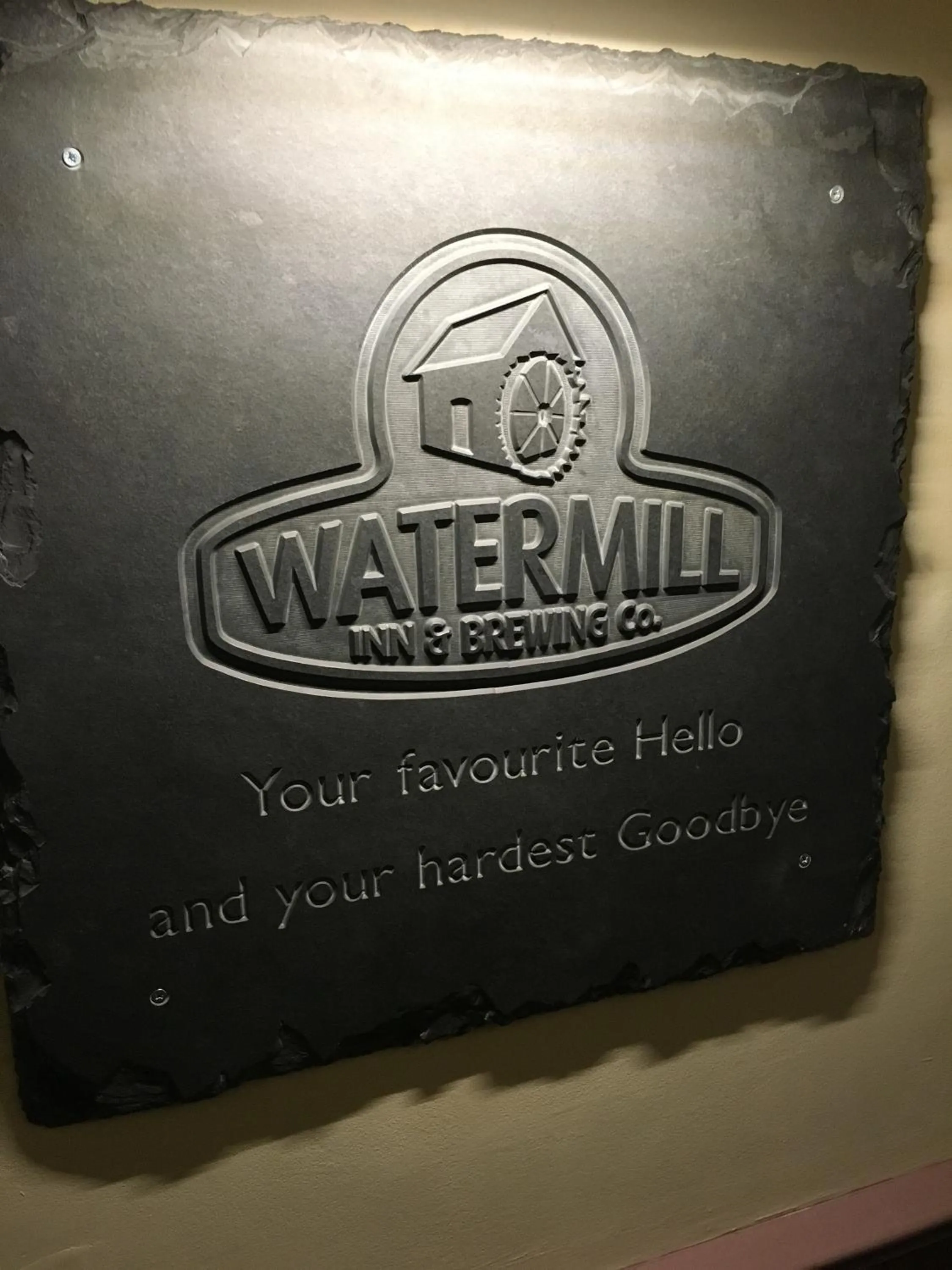 Property logo or sign in The Watermill Inn & Brewery