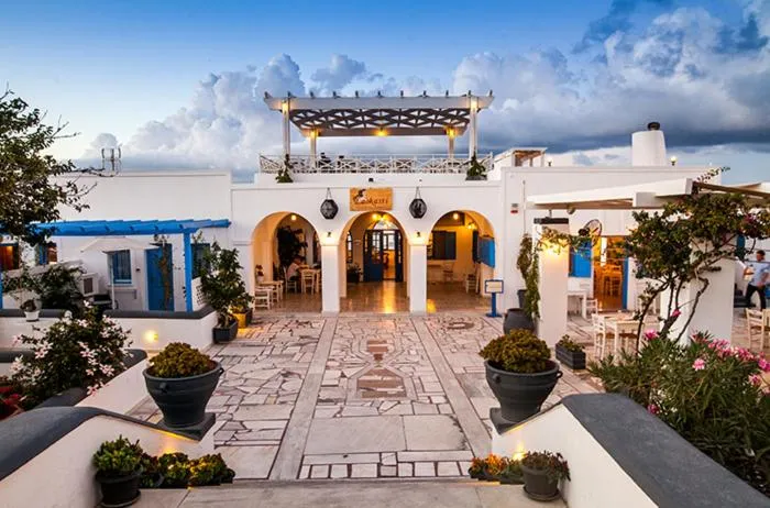 Property building in White Pearl Laokasti Suites