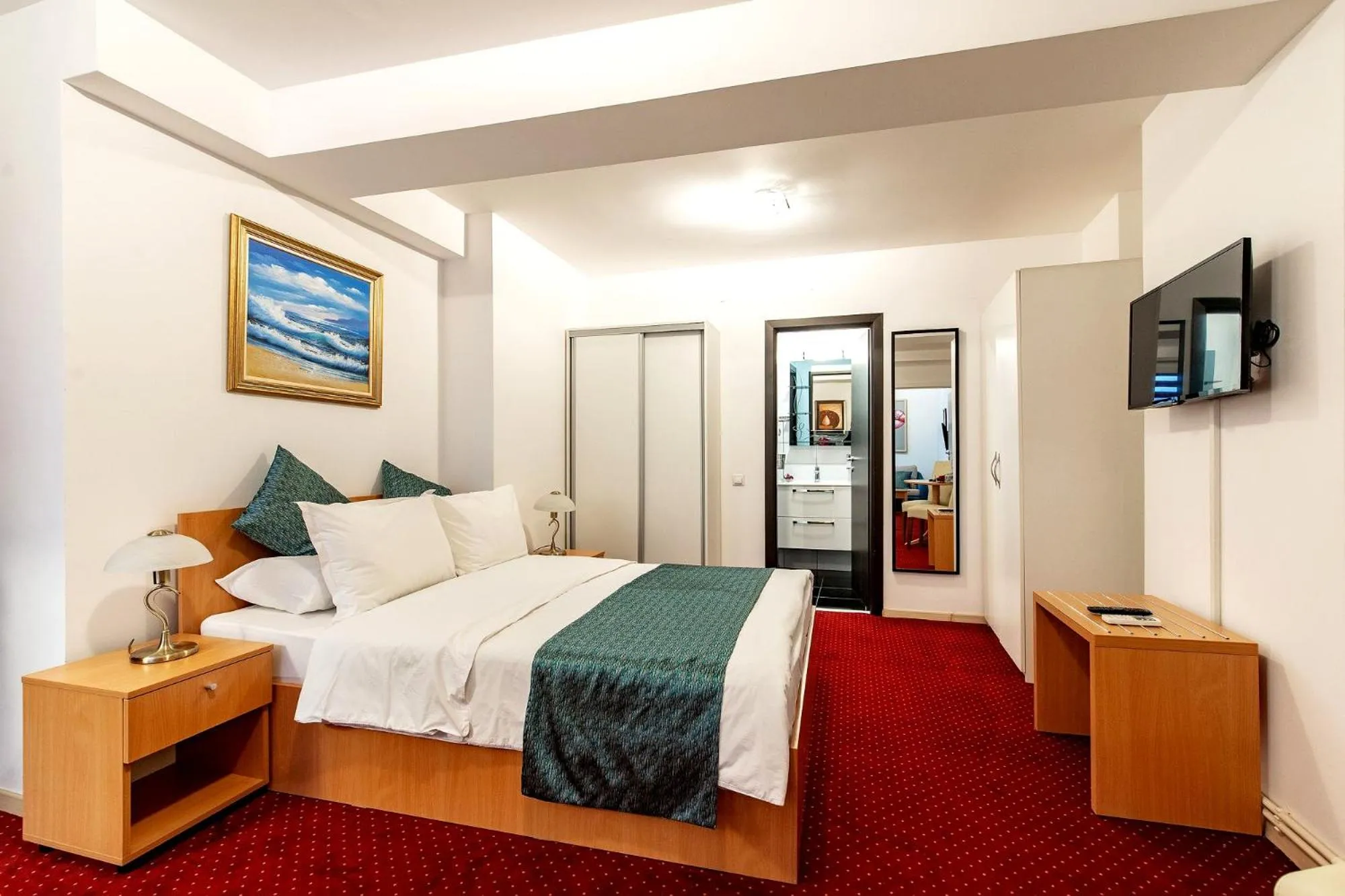 Bed in Bucur Accommodation