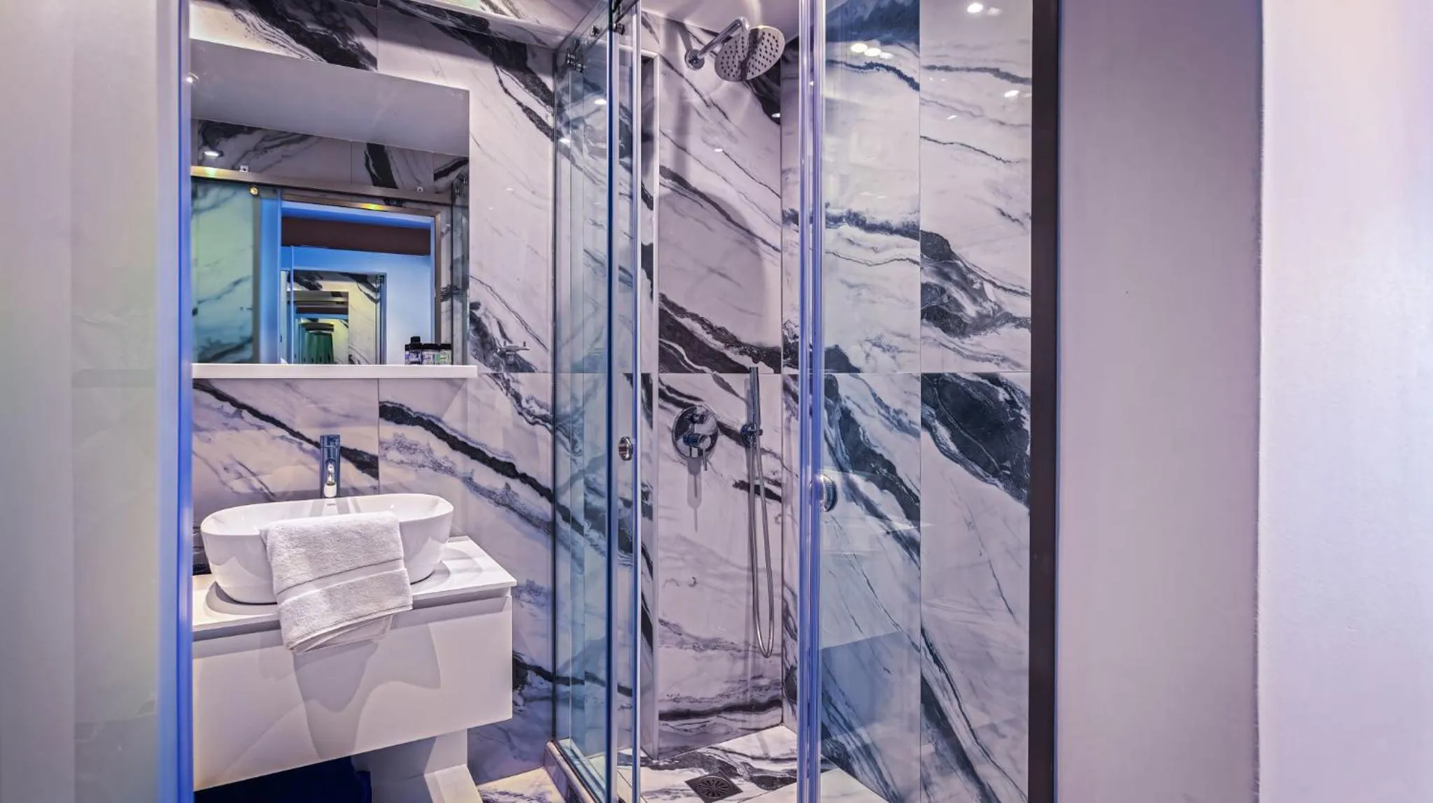 Shower in Paradise Resort Evia, a member of Radisson Individuals