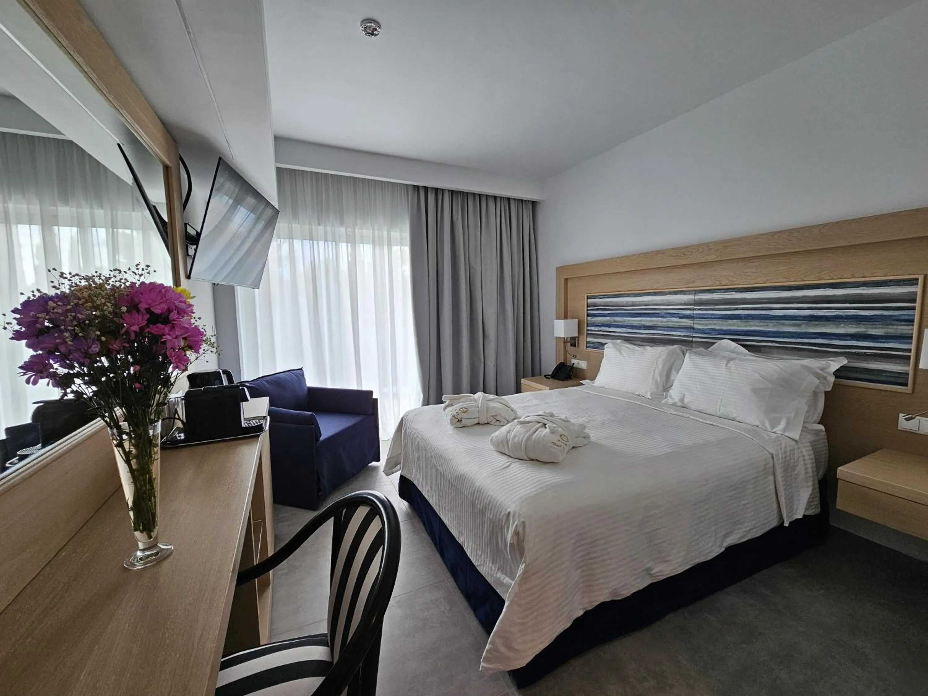 Bedroom, Bed in Paradise Resort Evia, a member of Radisson Individuals