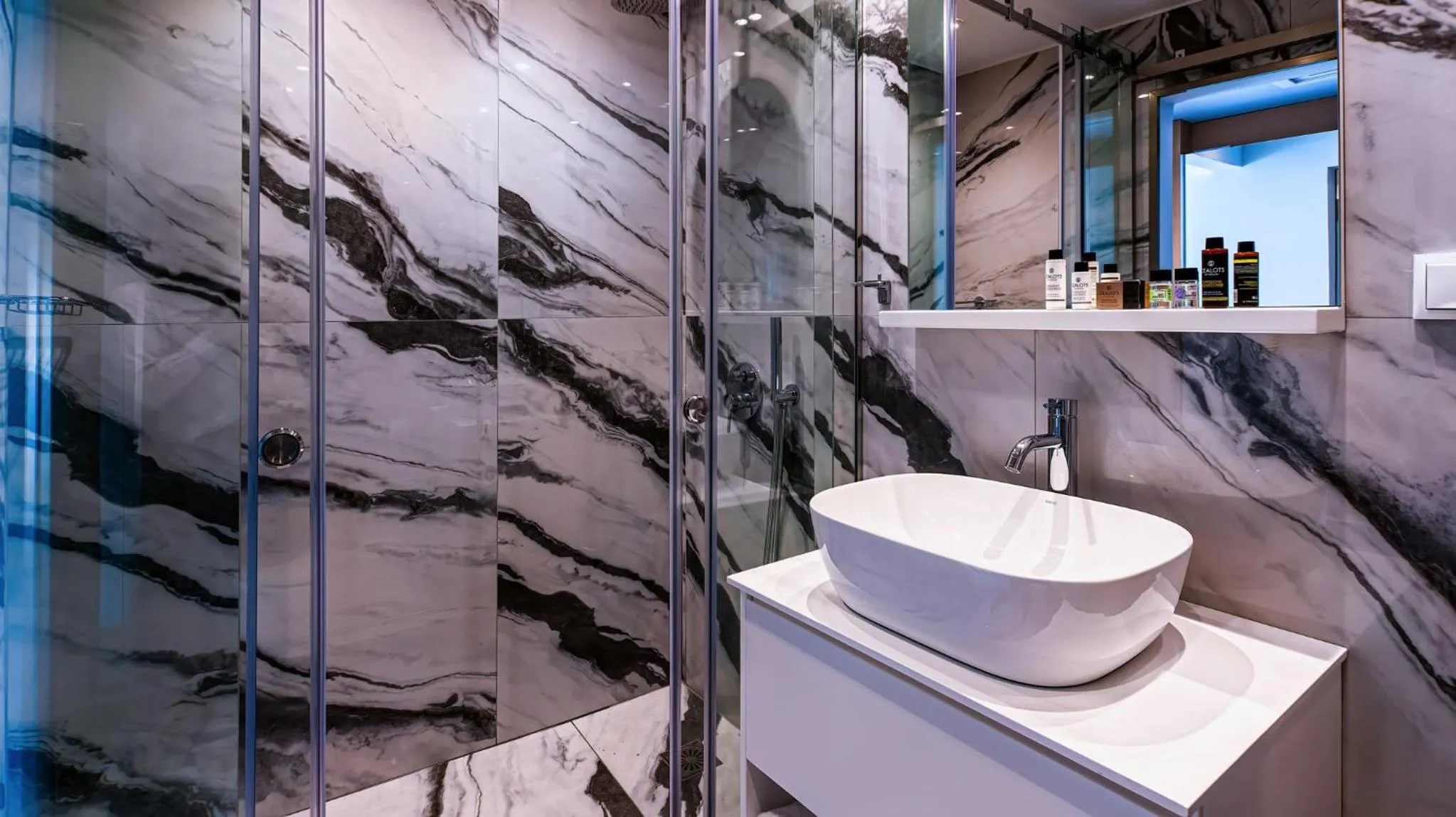 Bathroom in Paradise Resort Evia, a member of Radisson Individuals