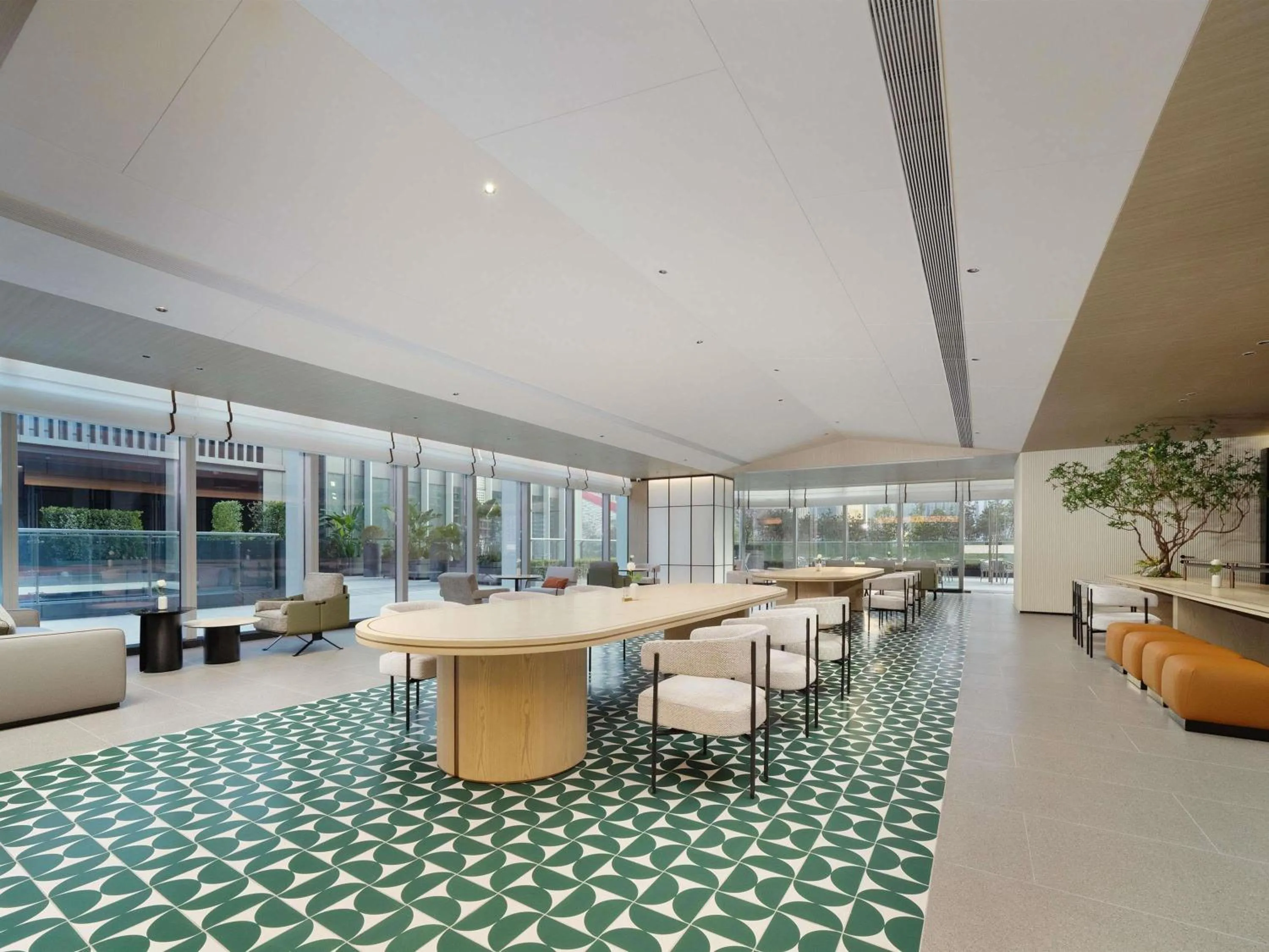 Lounge or bar in Novotel Chengdu Lige