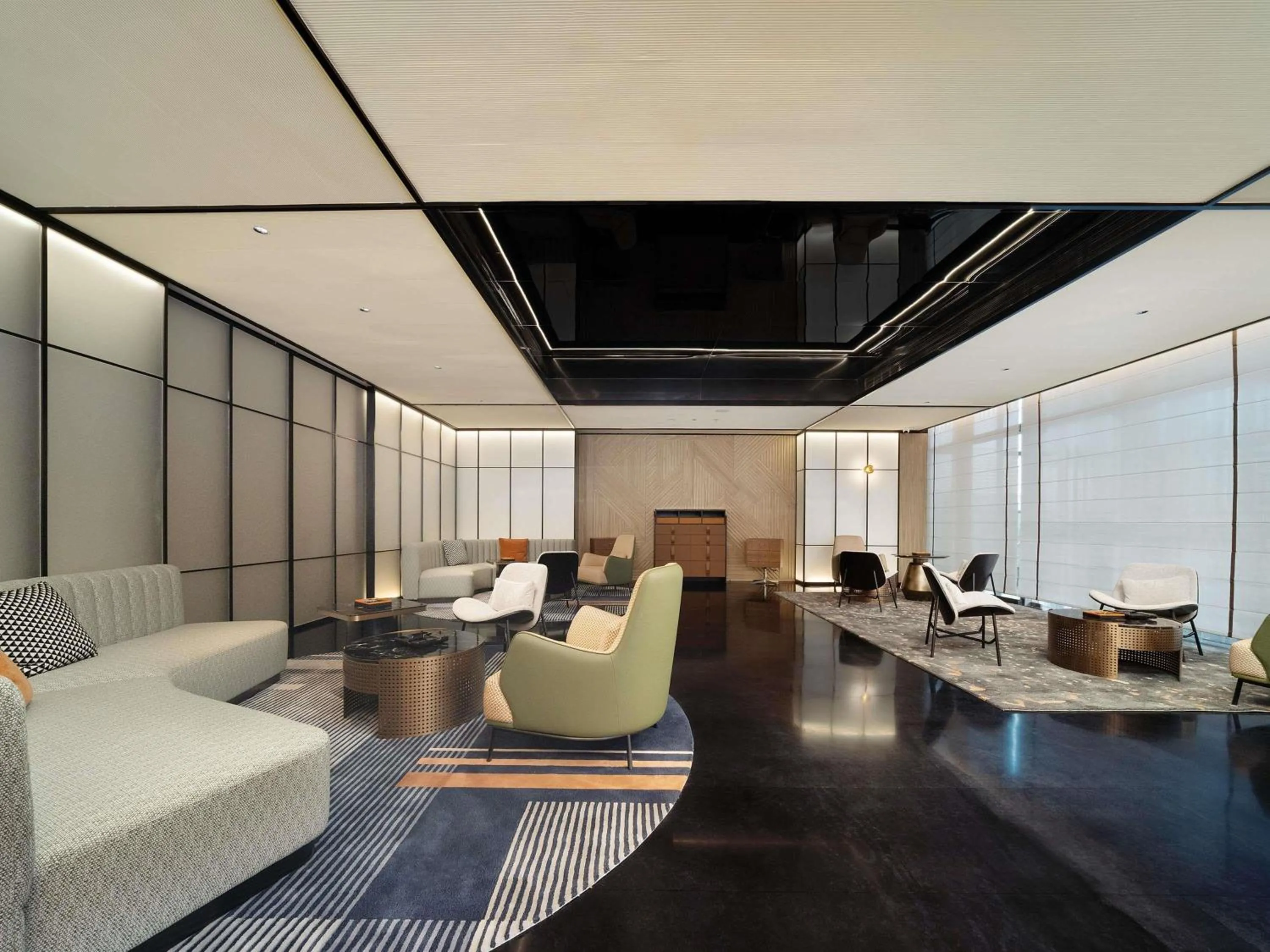 Lounge or bar in Novotel Chengdu Lige