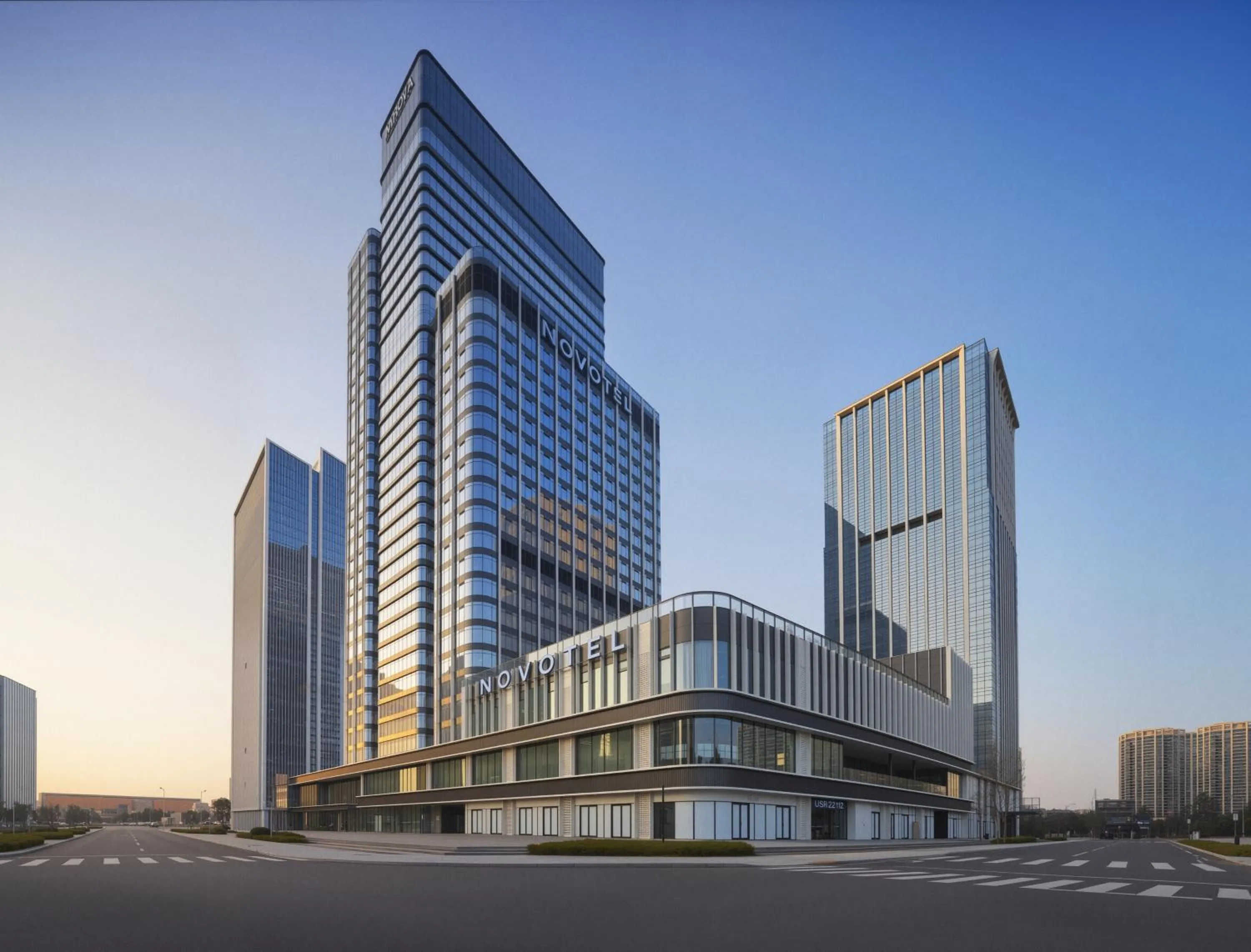 Property building in Novotel Chengdu Lige
