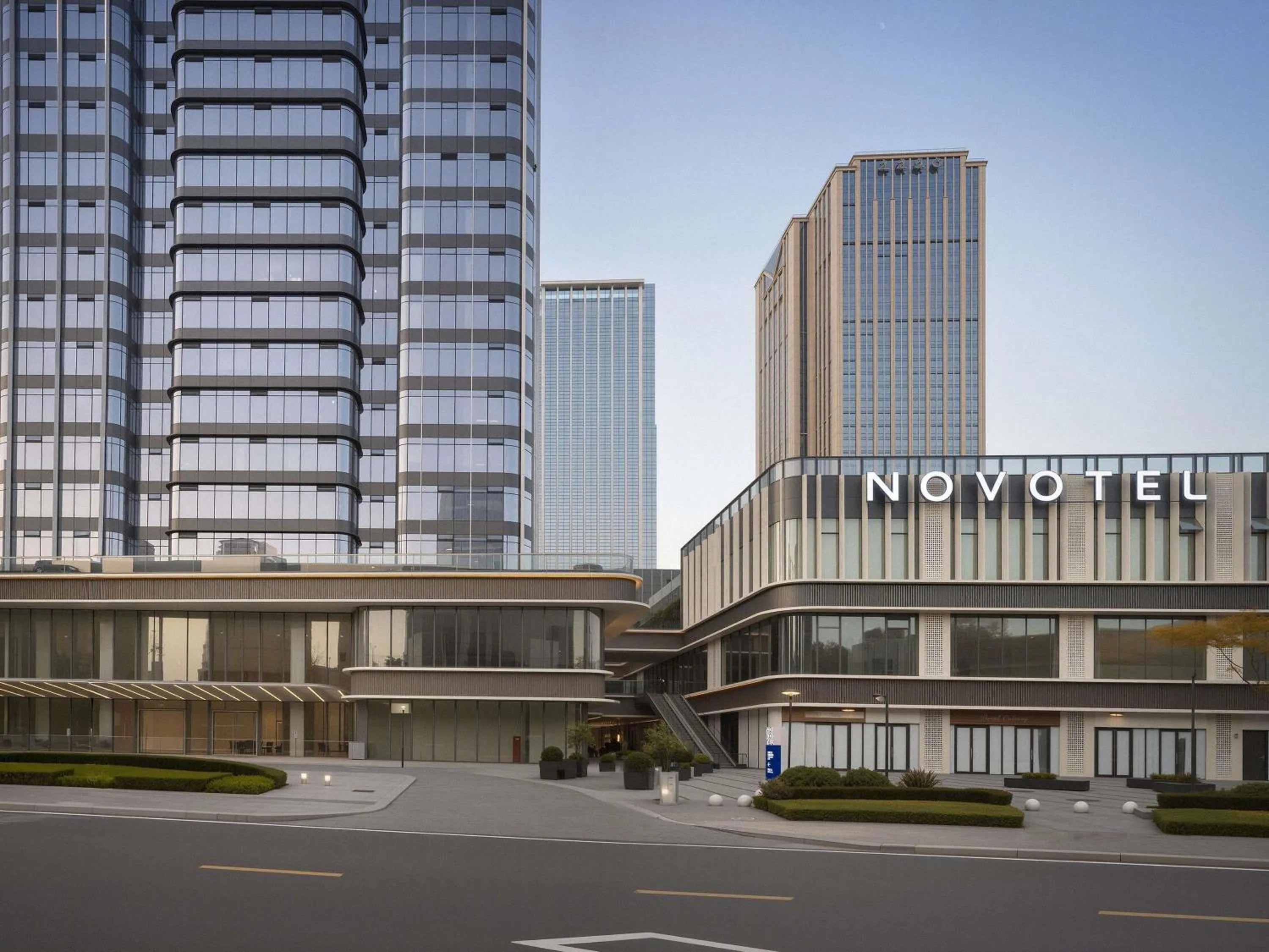 Property building in Novotel Chengdu Lige