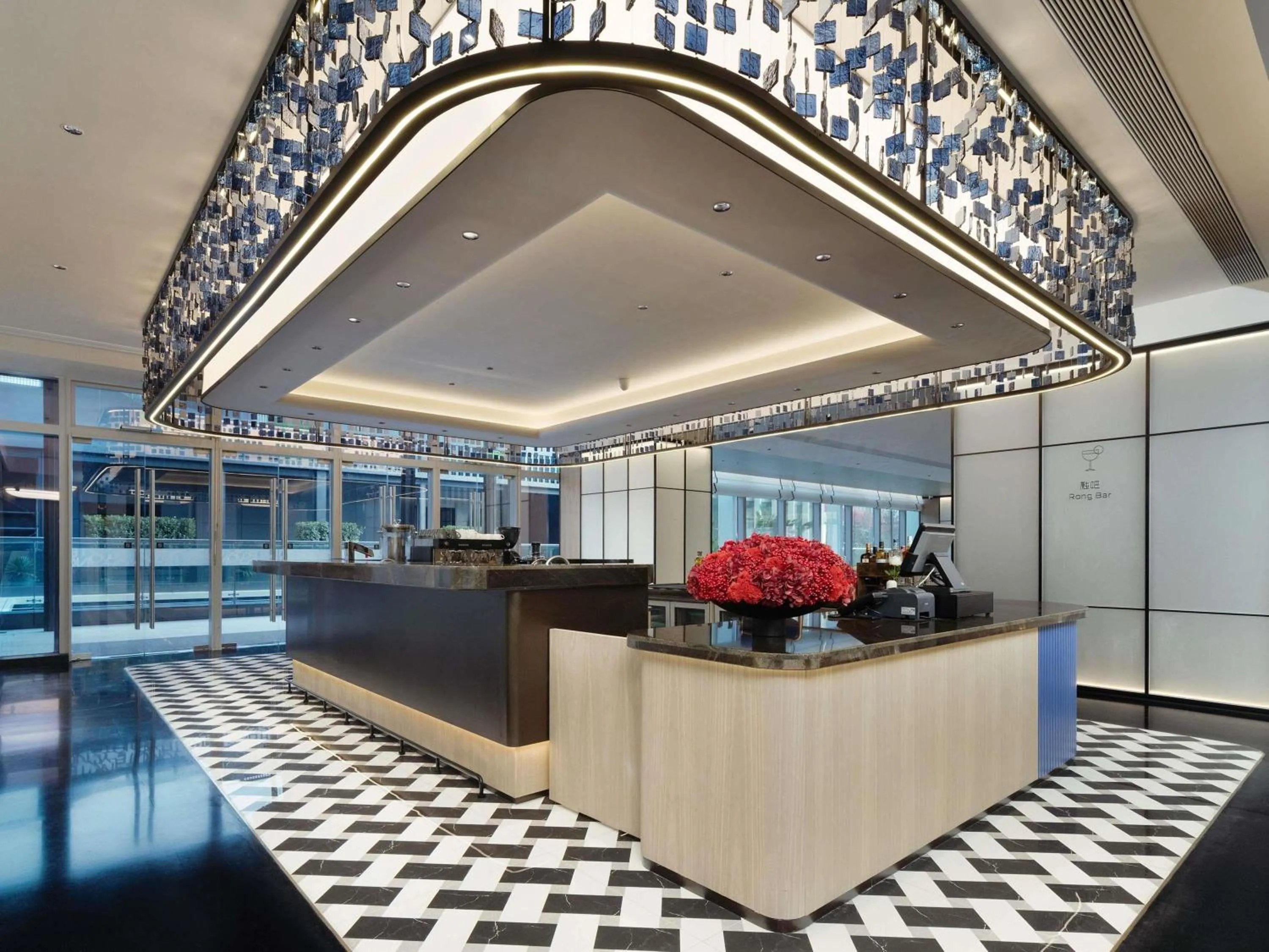 Lounge or bar in Novotel Chengdu Lige