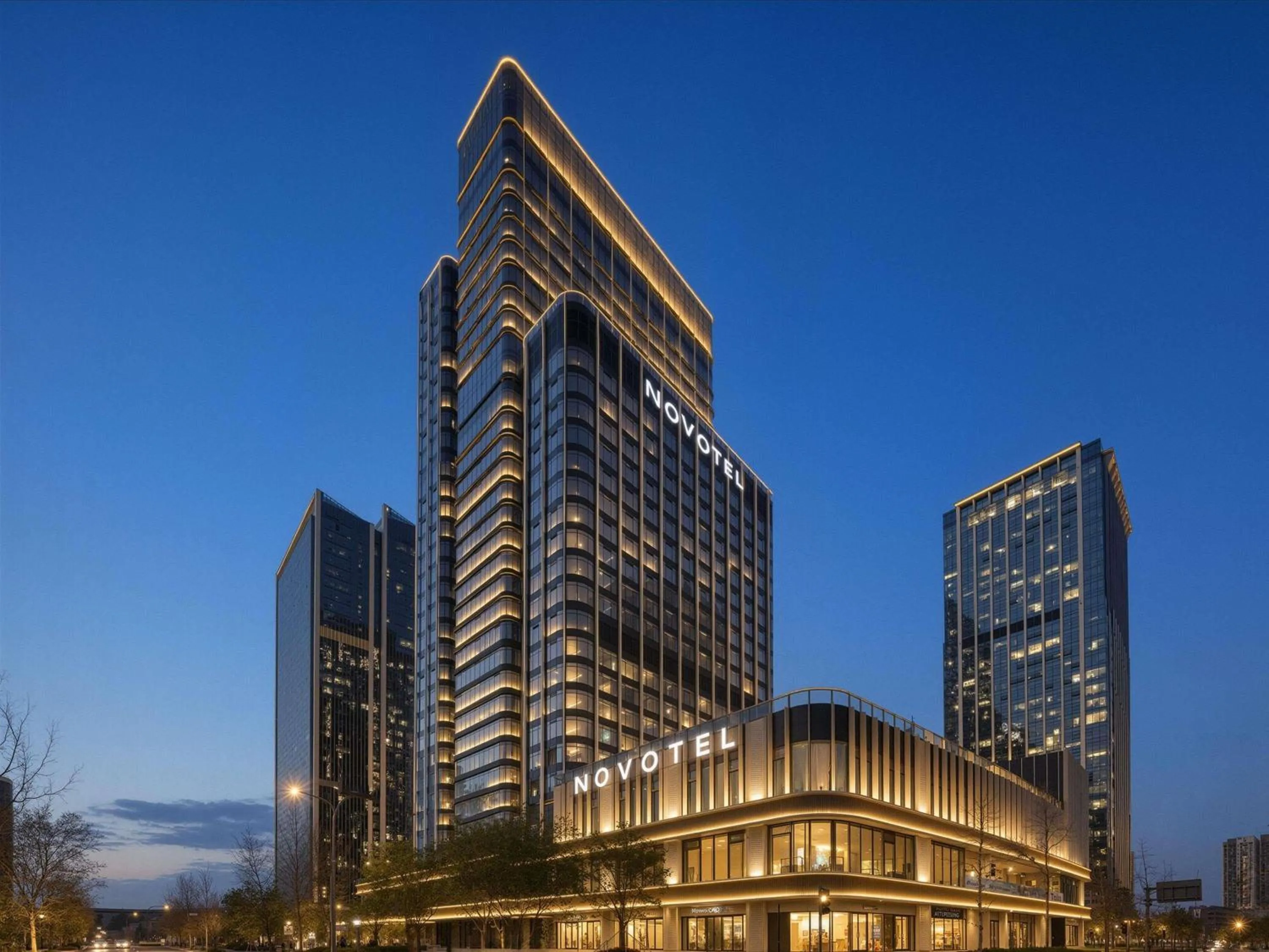 Property building in Novotel Chengdu Lige