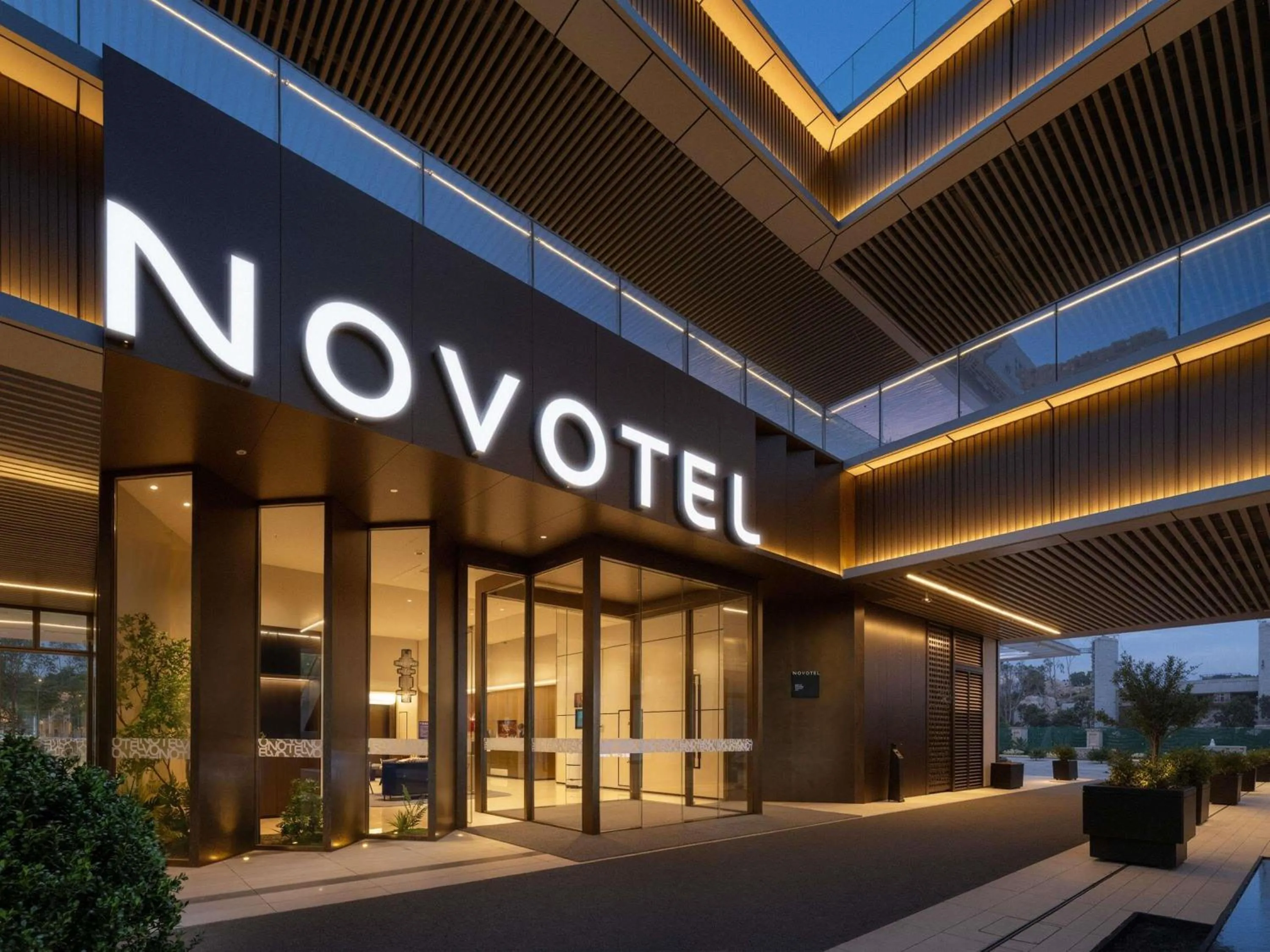 Property building in Novotel Chengdu Lige